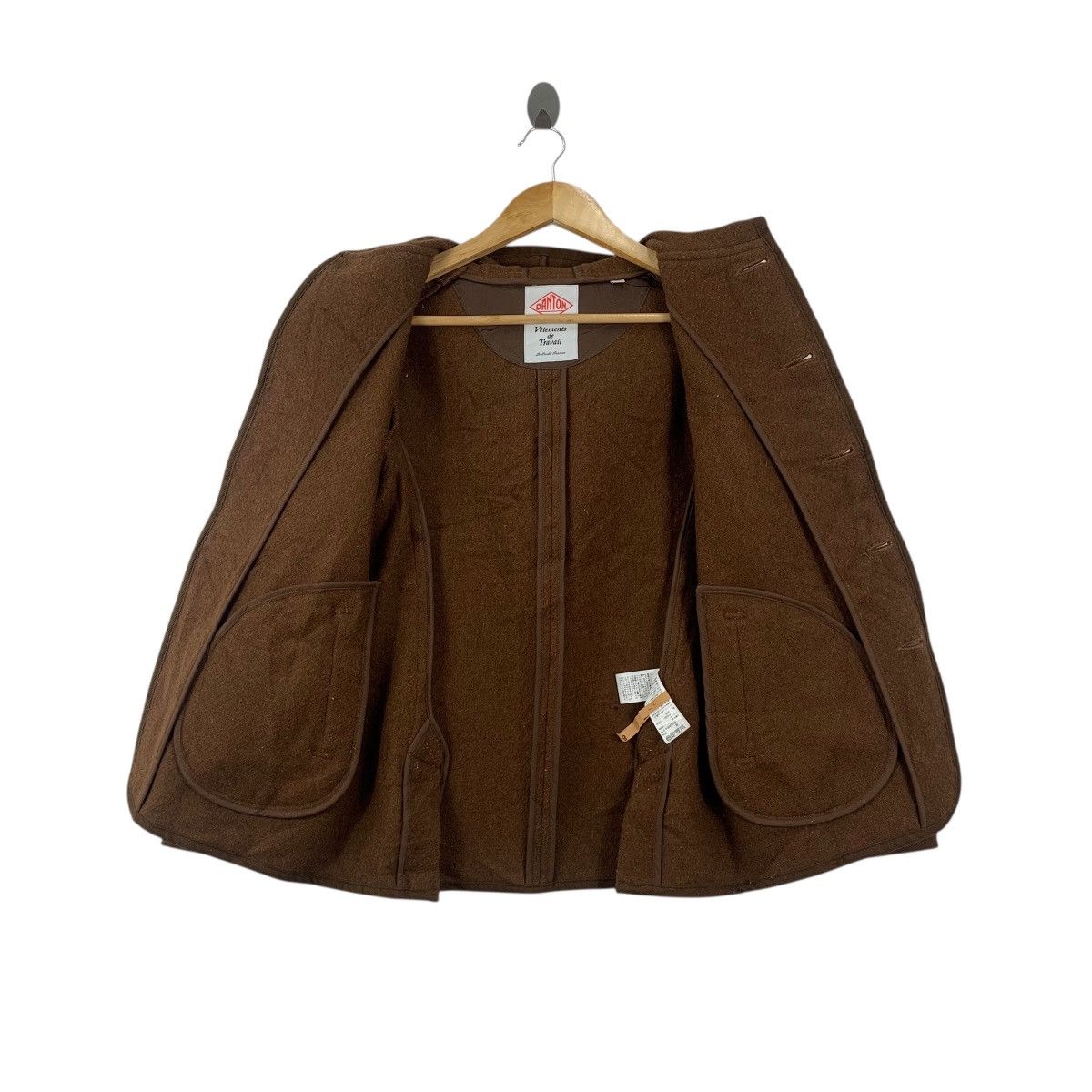 Danton Vintage DANTON FRANCE VETEMENTS Minimalist Heavy Jacket Size S / US 4 / IT 40 - 7 Thumbnail