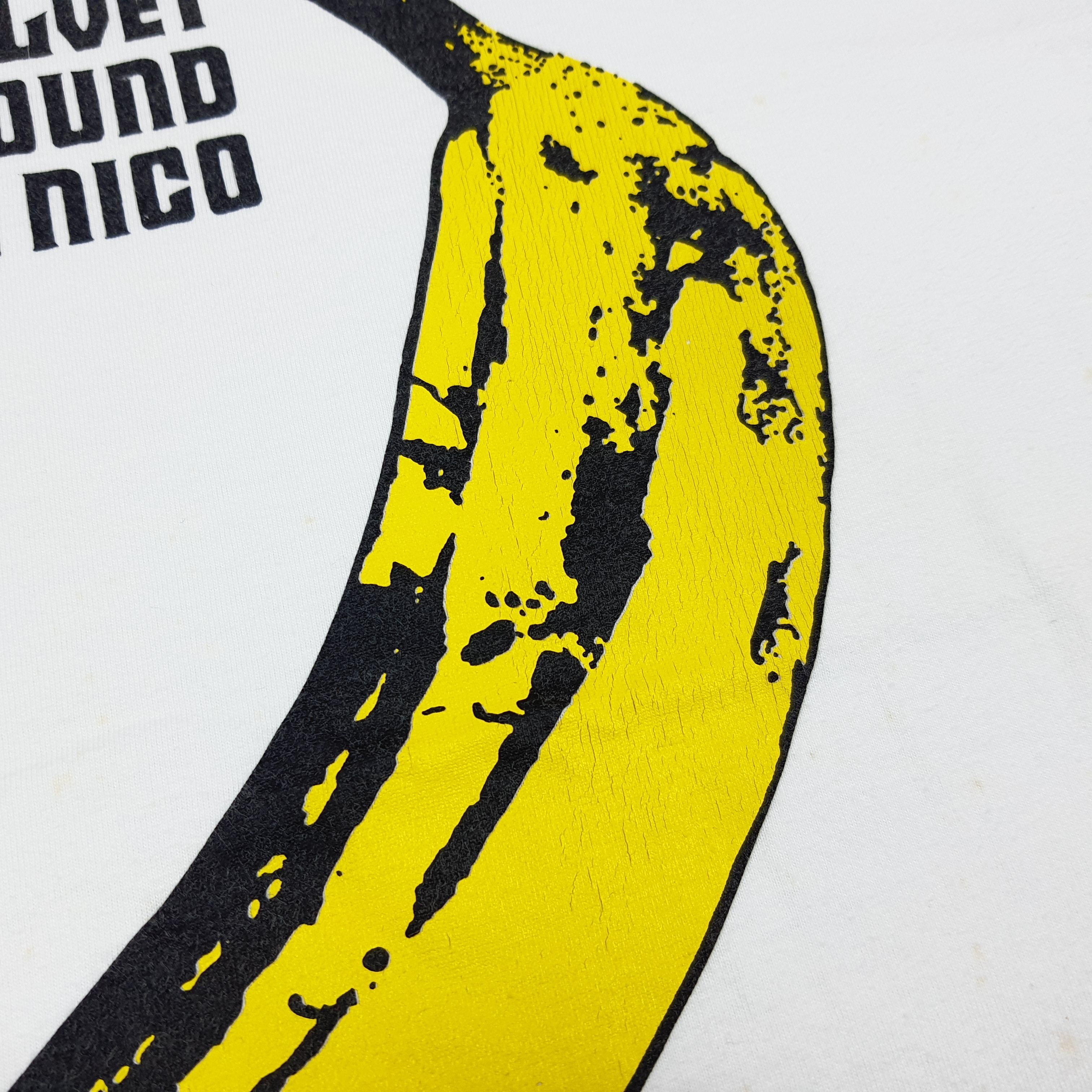 Andy Warhol Vintage 90s Andy Warhol Banana Graphic Tee C294N58 Size US S / EU 44-46 / 1 - 3 Thumbnail