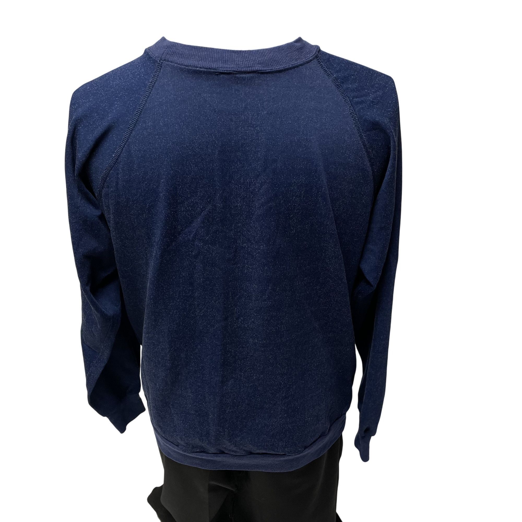 Russell Athletic Vtg Russell Athletic Heather Blue Workout Gym Sweatshirt Size US XL / EU 56 / 4 - 3 Thumbnail