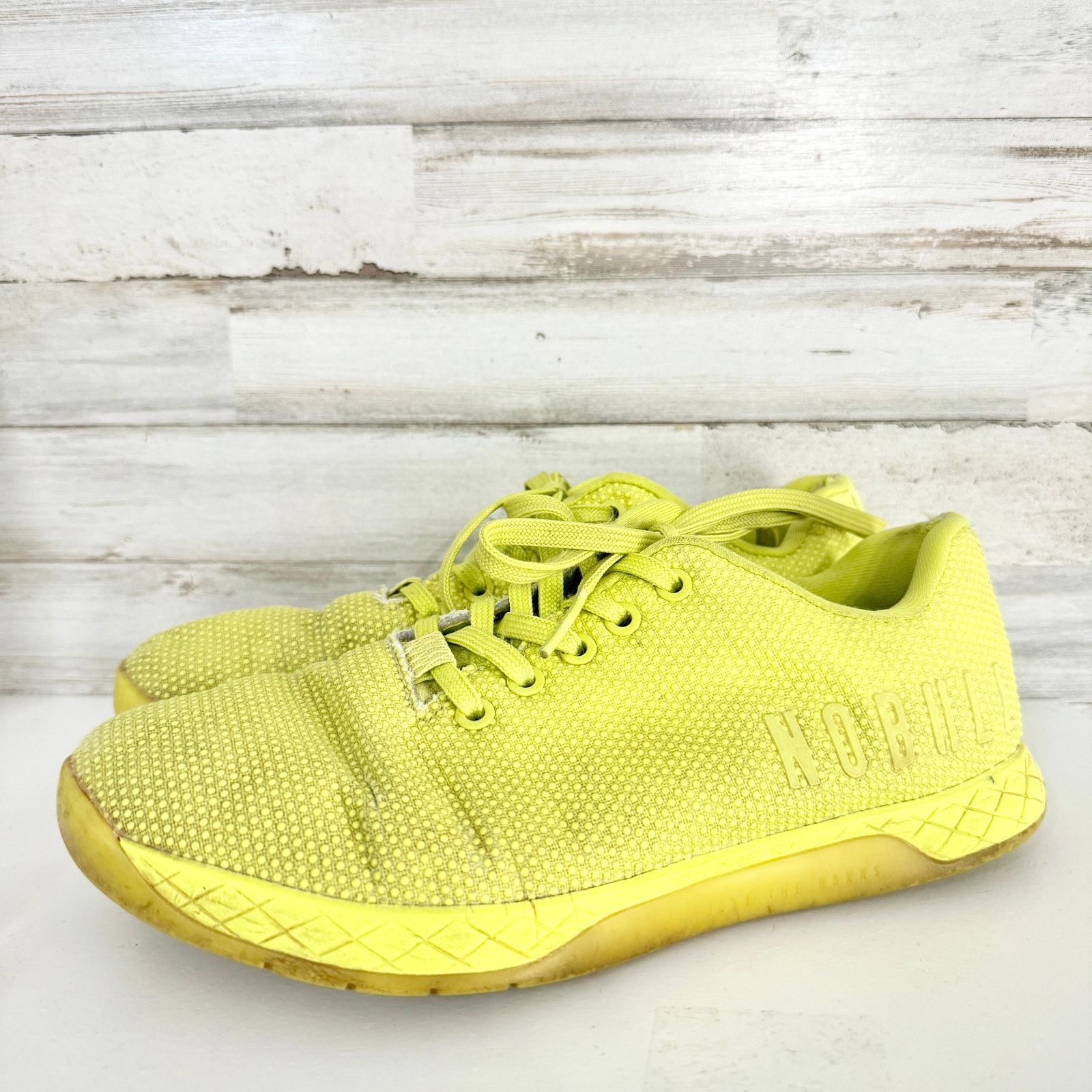 Other NoBull Superfabric Crossfit Yellow Shoes Men 7.5 Women 9 Size US 9 / IT 39 - 1 Thumbnail