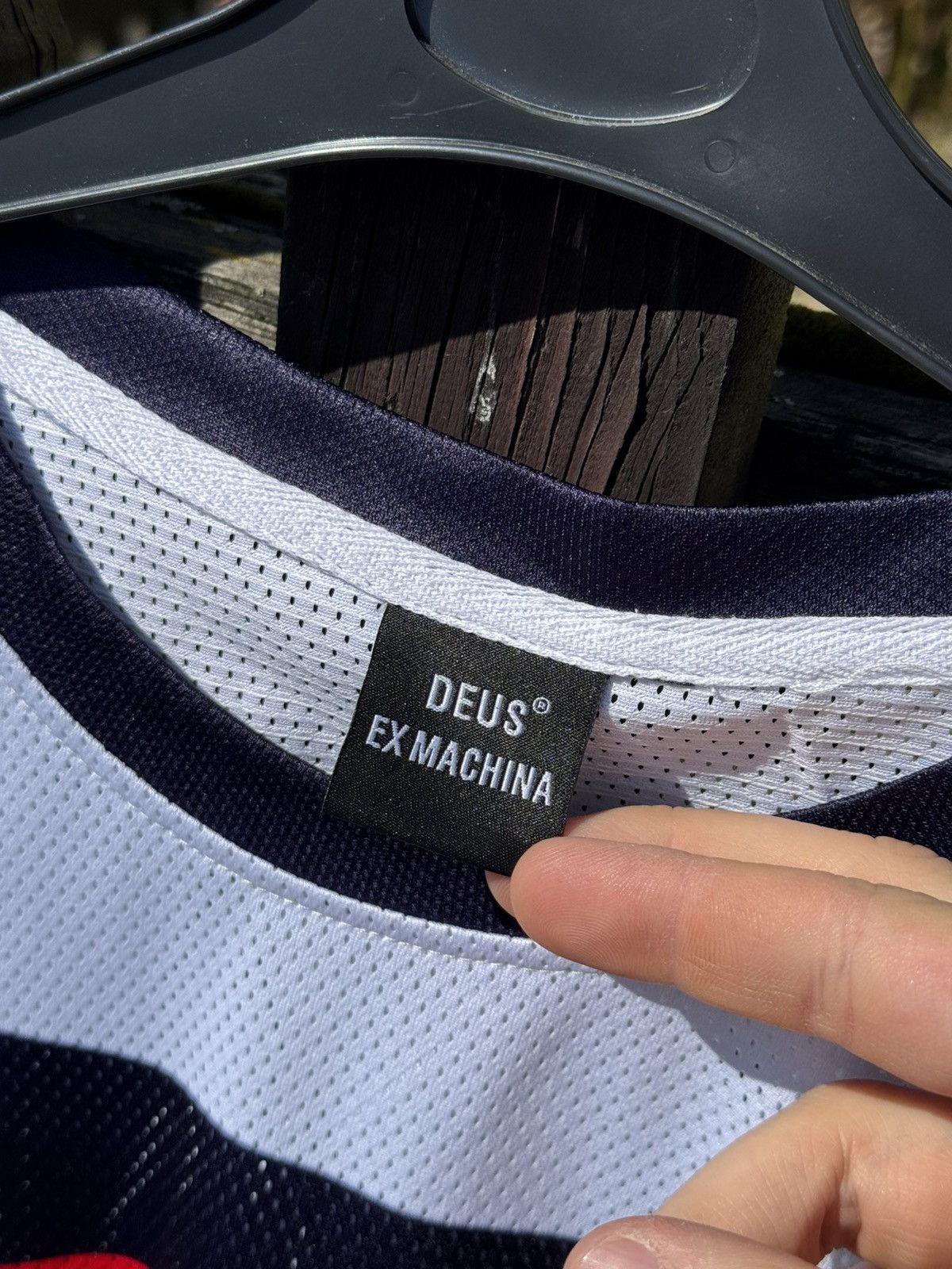 Deus Ex Machina × Japanese Brand Deus Ex Machina Fraidon Moto Mesh Longsleeve Jersey Top Size US XL / EU 56 / 4 - 5 Thumbnail