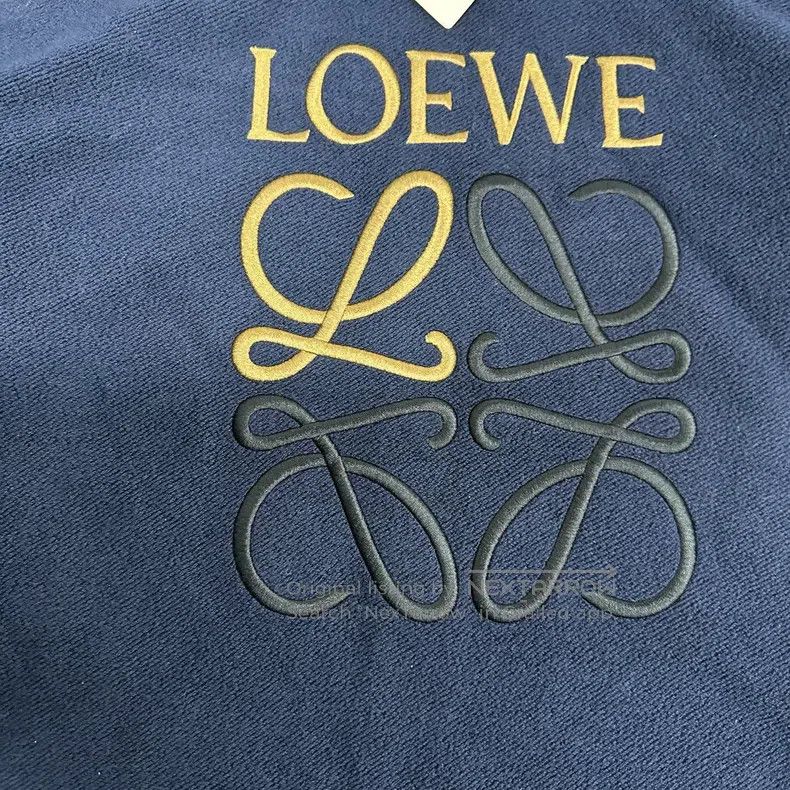 Loewe Loewe Classic big logo hooded sweatshirt Size US L / EU 52-54 / 3 - 5 Thumbnail