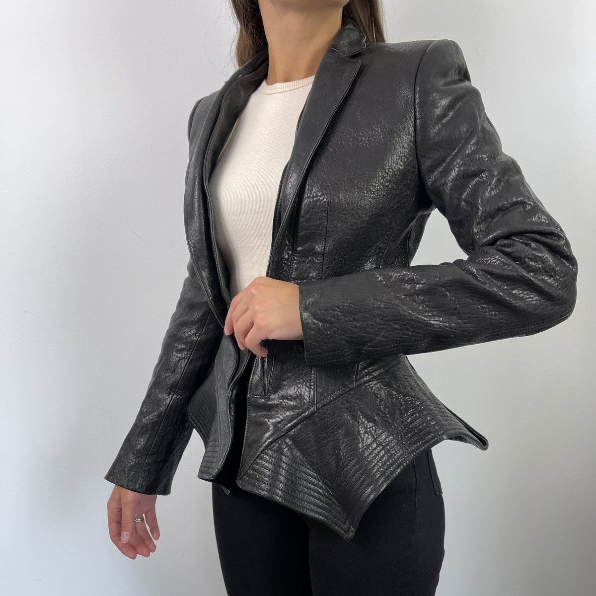 Haider Ackermann HAIDER ACKERMAN leather jacket Size XS / US 0-2 / IT 36-38 - 3 Thumbnail