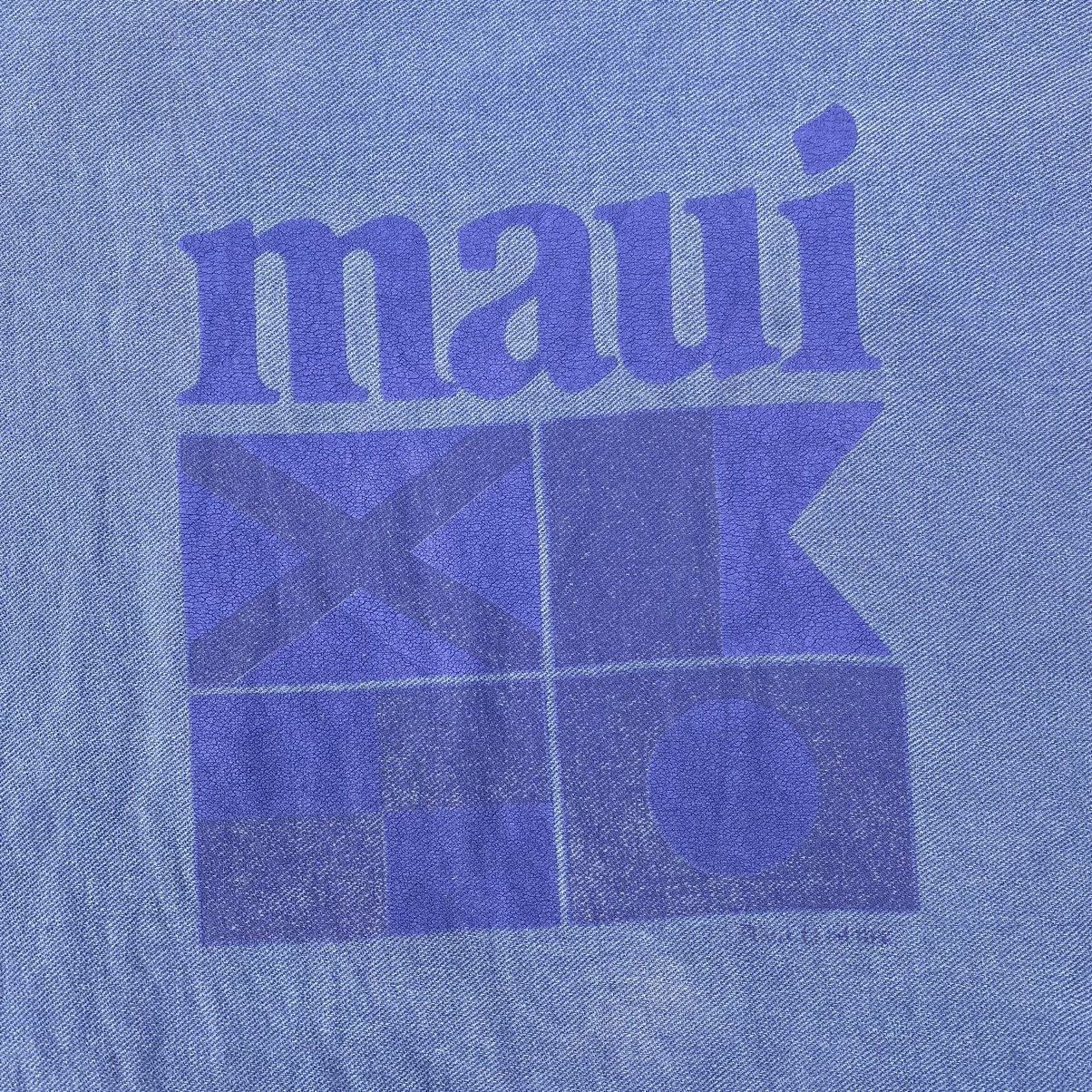 Vintage Vintage 90’s Maui Sweatshirt Distressed Style. #E4 Size US L / EU 52-54 / 3 - 6 Thumbnail