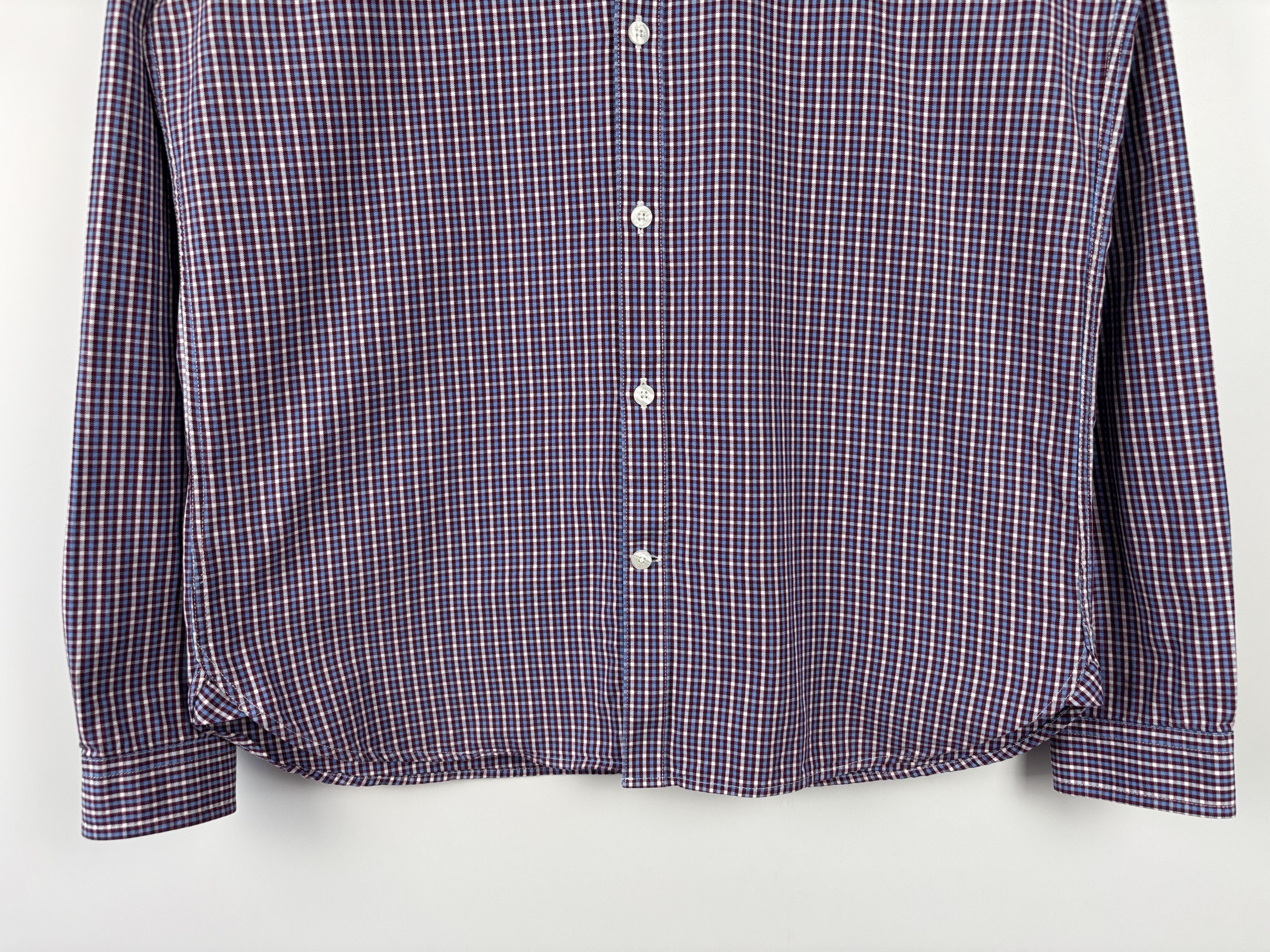 Fred Perry Fred Perry Gingham Check Long Sleeve Button Down Shirt M Size US M / EU 48-50 / 2 - 3 Thumbnail