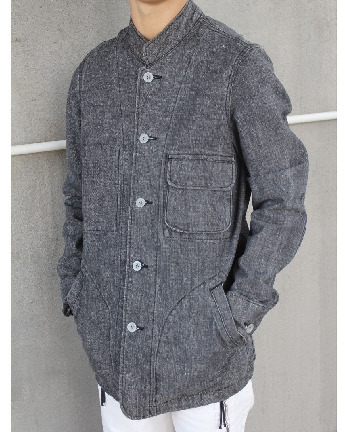 Japanese Brand 1990S PURETÉ BY HOUSTON HEAVY CHORE COAT JACKET Size US L / EU 52-54 / 3 - 3 Thumbnail