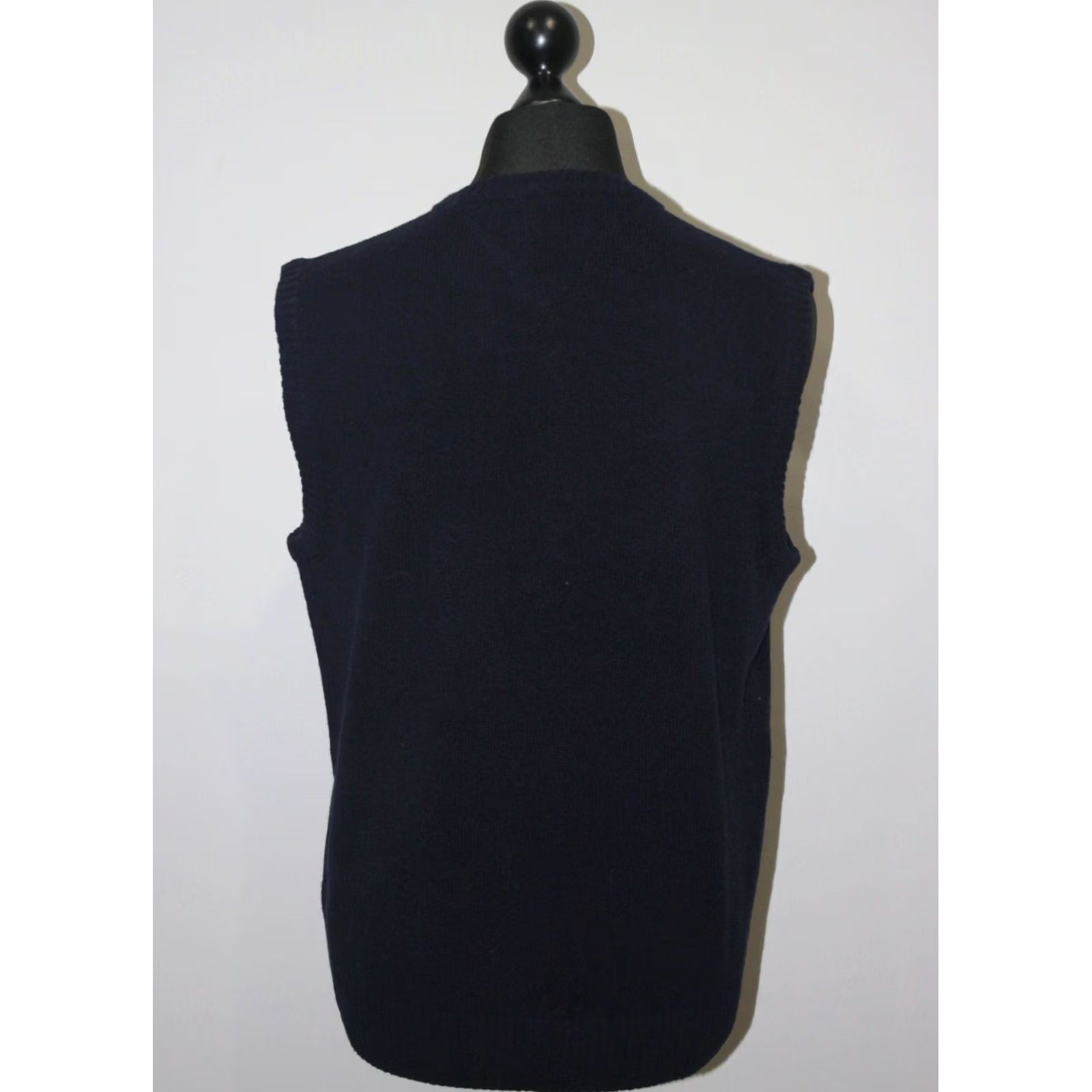 Tommy Hilfiger Tommy Hilfiger Vest Mens 100% Lambs Wool Navy L Vest Size L Mens Shirt? Size US L / EU 52-54 / 3 - 4 Thumbnail