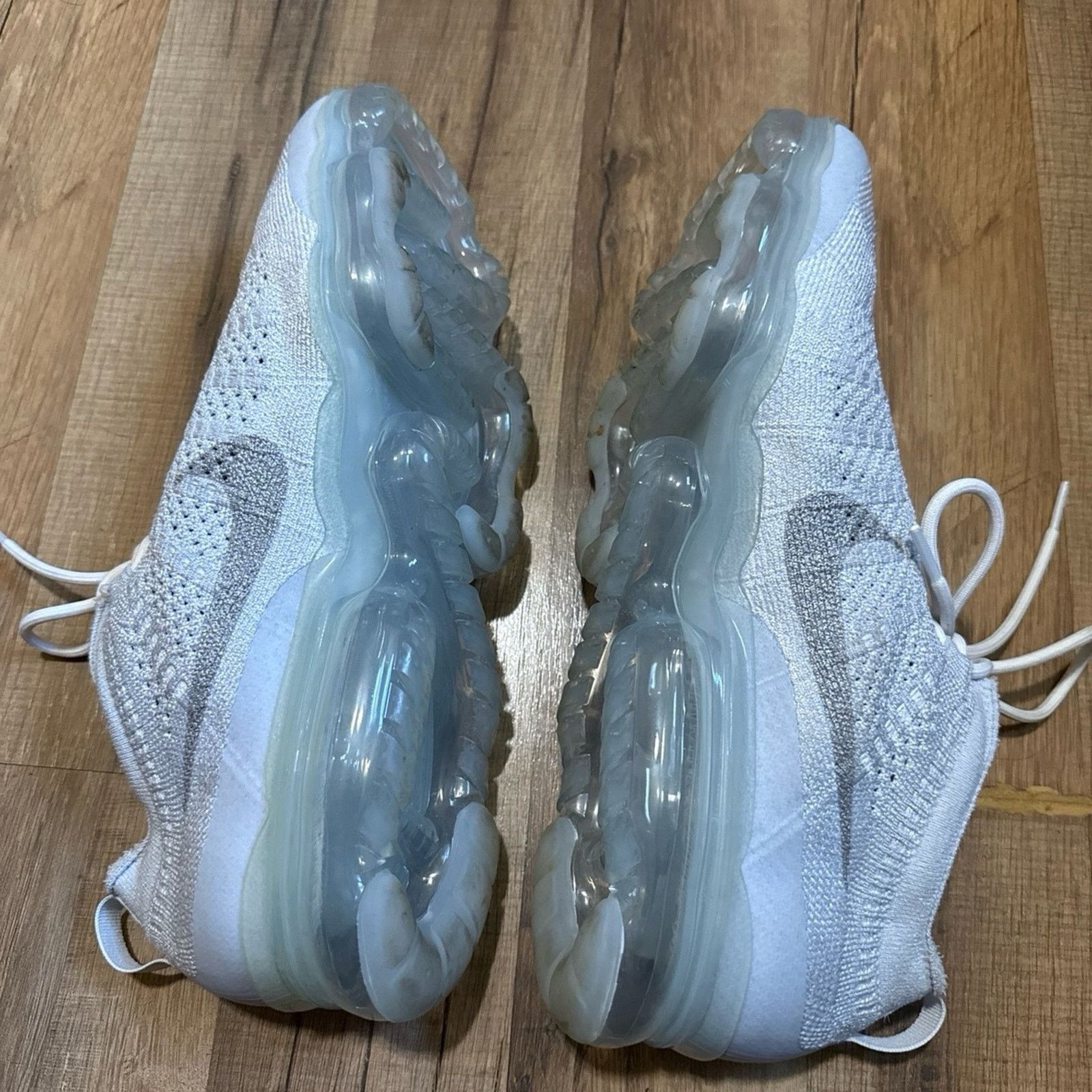 Nike Nike Air Vapormax 2023 Flyknit Pure Platinum Size US 11.5 / EU 44-45 - 4 Thumbnail