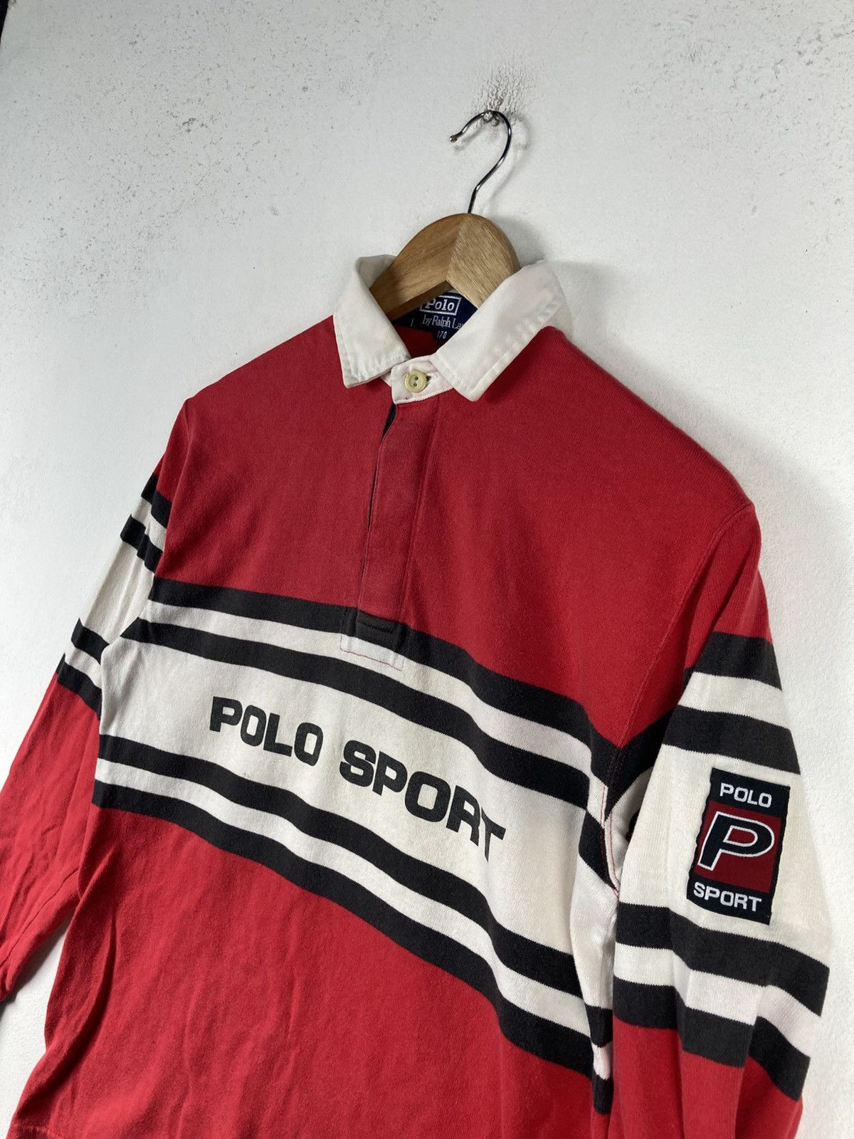 Polo Ralph Lauren Vintage Lolife Polo Sport Usa By Ralph Lauren Polo Rugby Size US S / EU 44-46 / 1 - 4 Thumbnail