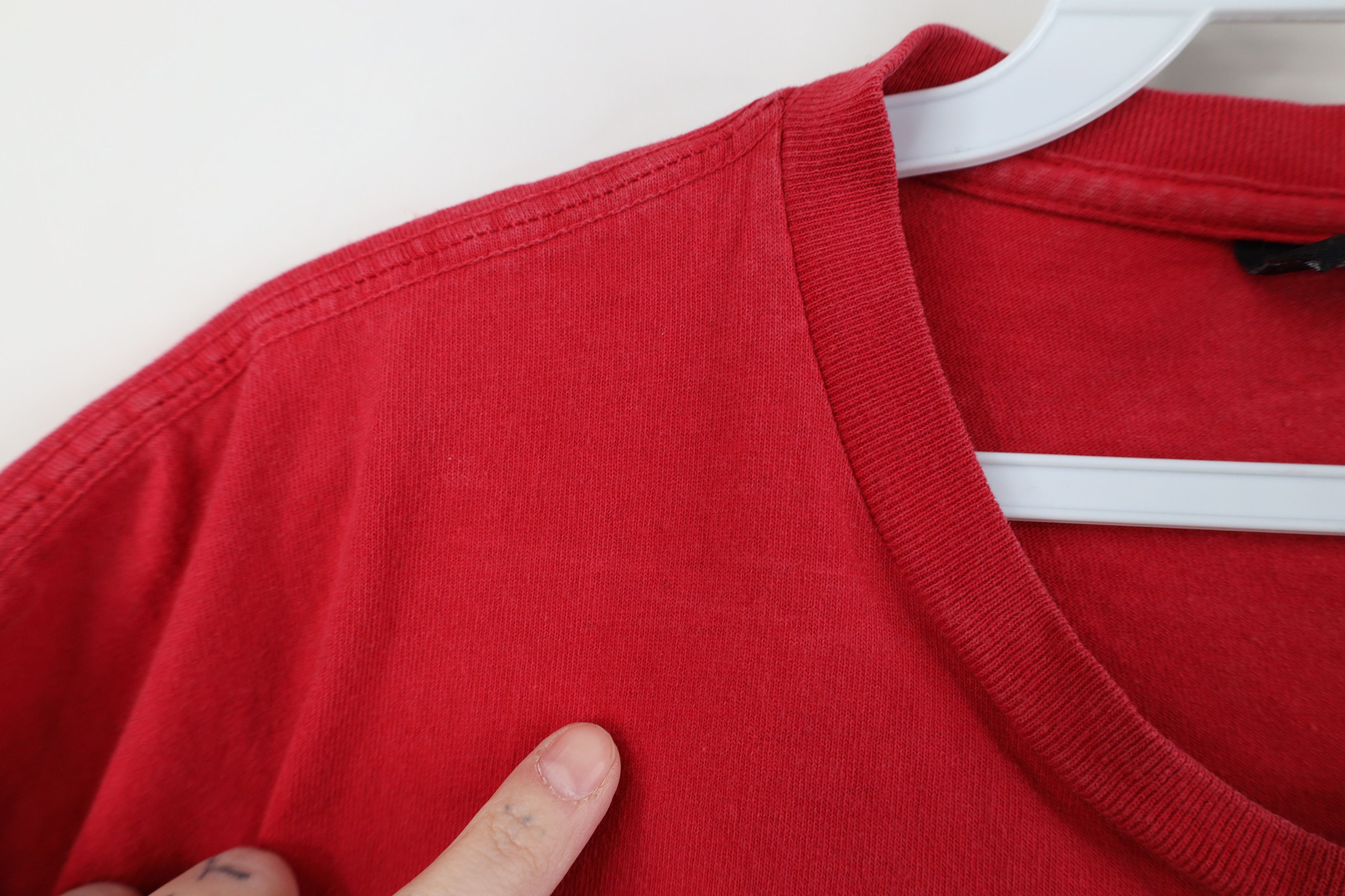 Ralph Lauren Vintage 90s Ralph Lauren Spell Out Flag Short Sleeve T-Shirt Size US L / EU 52-54 / 3 - 6 Thumbnail