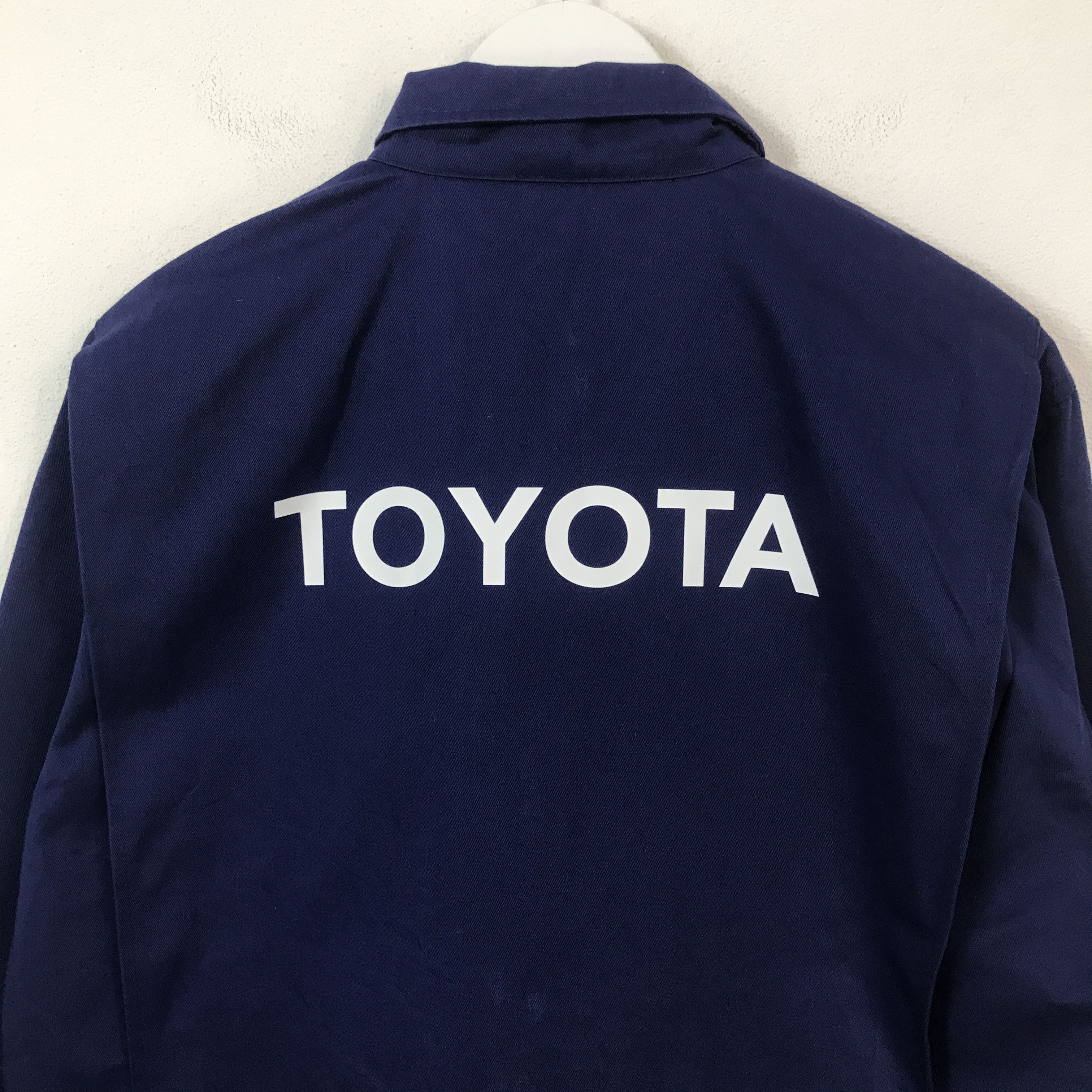 Japanese Brand Vtg Toyota Racing Uniform Custom work jacket K69B18 Size US L / EU 52-54 / 3 - 2 Thumbnail