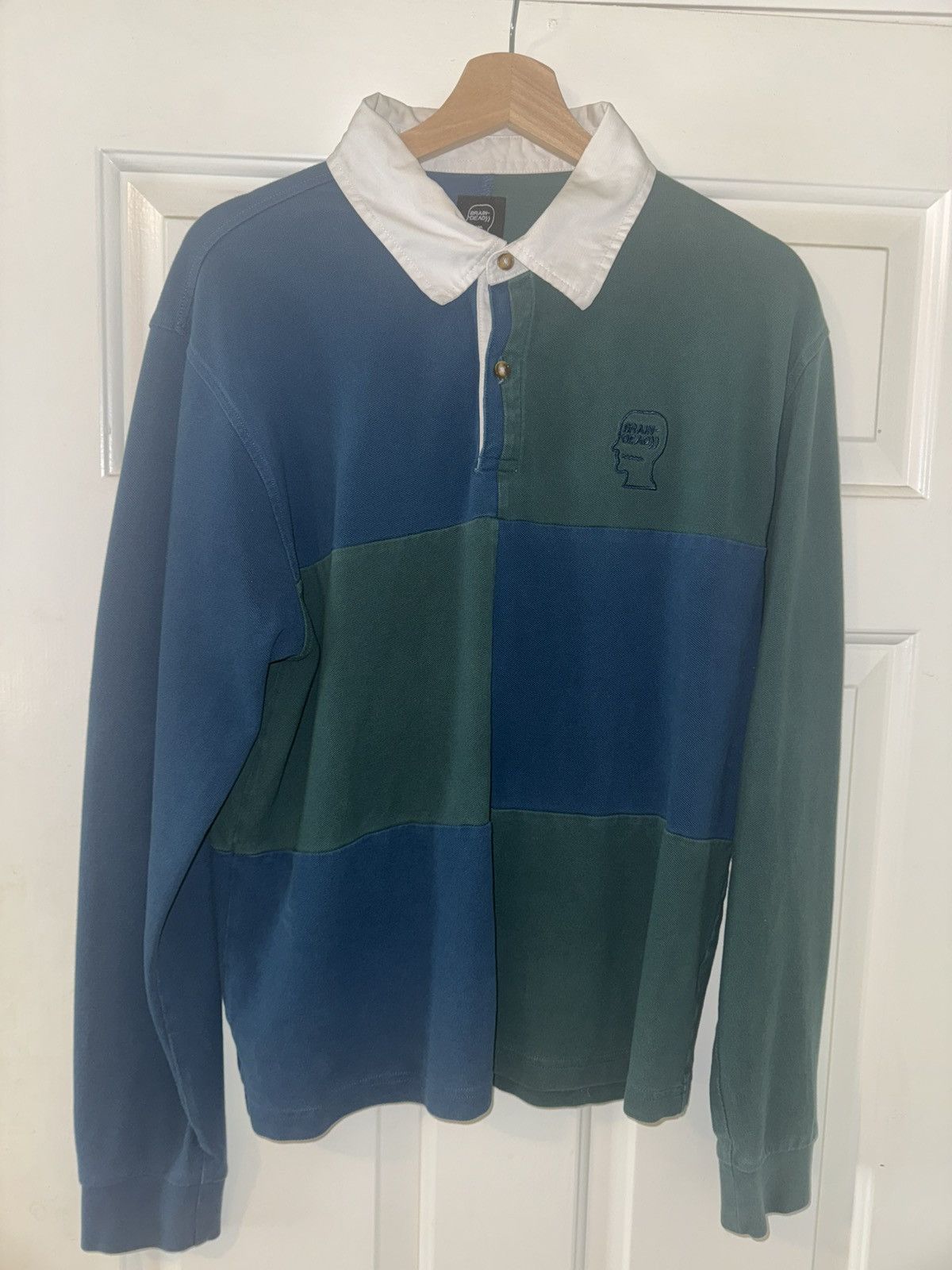 Brain Dead Brain Dead Paneled Rugby Shit Mallard Green Size US M / EU 48-50 / 2 - 1 Thumbnail