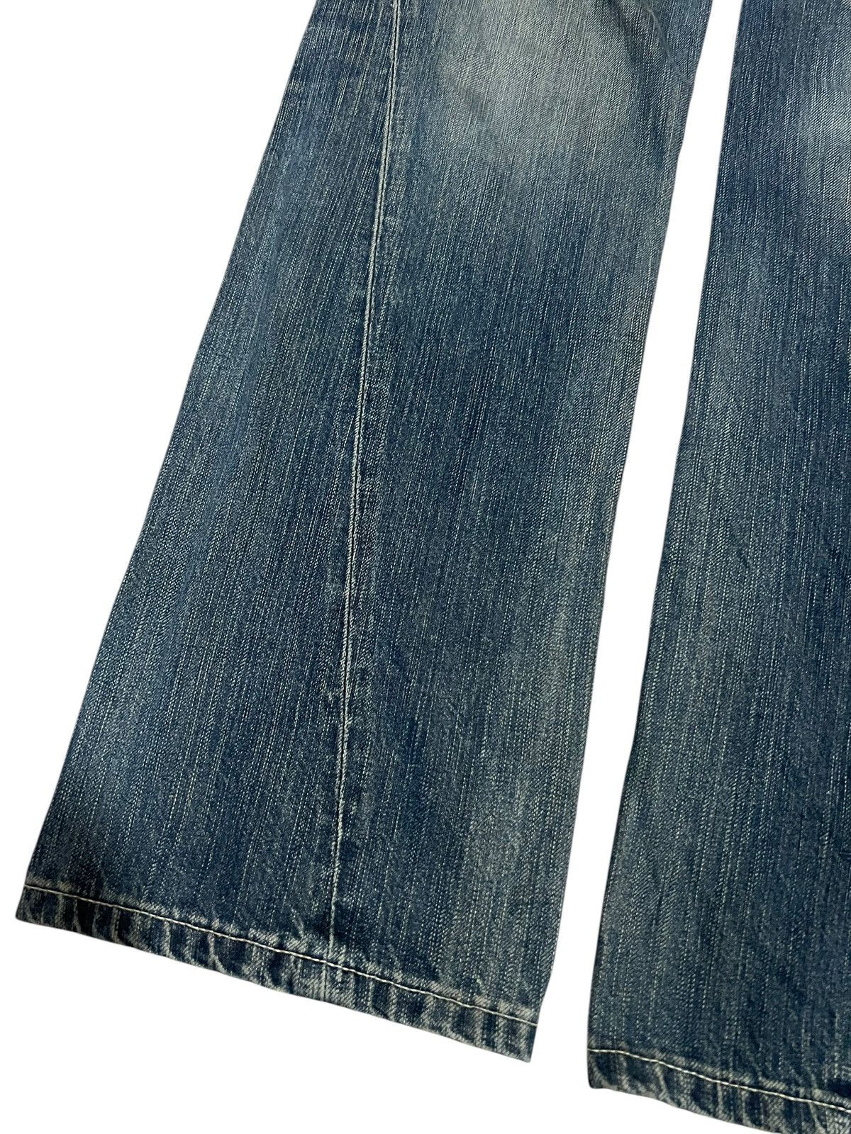 Edwin × If Six Was Nine × Japanese Brand 🌈Twist Leg Vintage Edwin Blue Trip Mud Wash Jean Japan Size US 30 / EU 46 - 4 Thumbnail