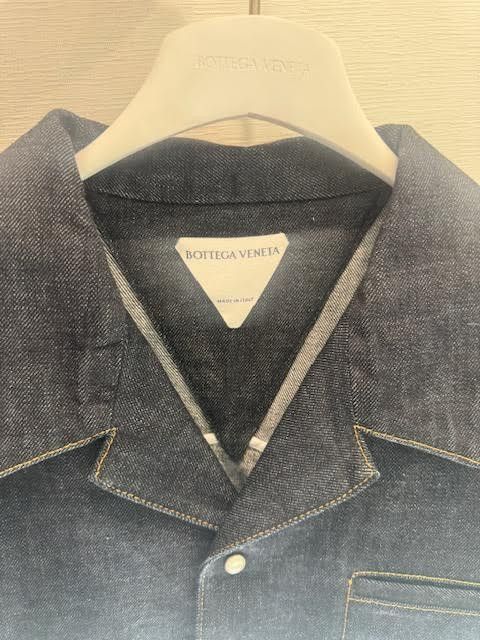Bottega Veneta Bottega Veneta Men's Jacket Short Sleeve Denim sz 46 Indigo Size US S / EU 44-46 / 1 - 14 Thumbnail