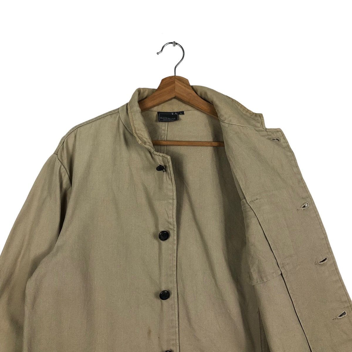 Issey Miyake 🔥VINTAGE CHORE JACKET WORK SOPHISTICATED TALENT JAPAN Size US L / EU 52-54 / 3 - 10 Thumbnail
