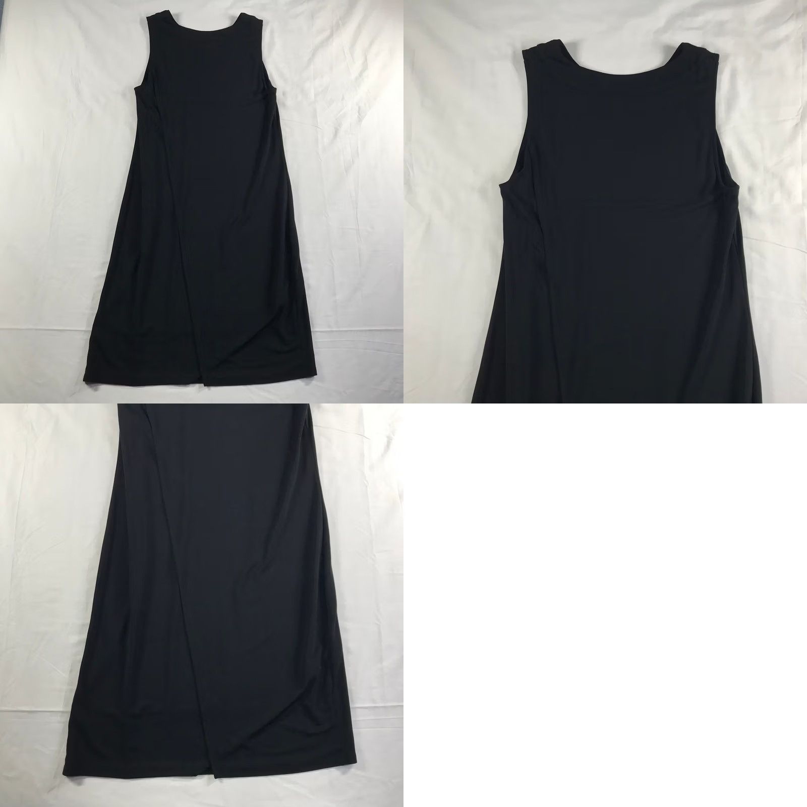 Ralph Lauren Lauren Ralph Lauren Black Sleeveless Shift Dress Crew Neck Size L Viscose Blend Size L / US 10 / IT 46 - 8 Thumbnail