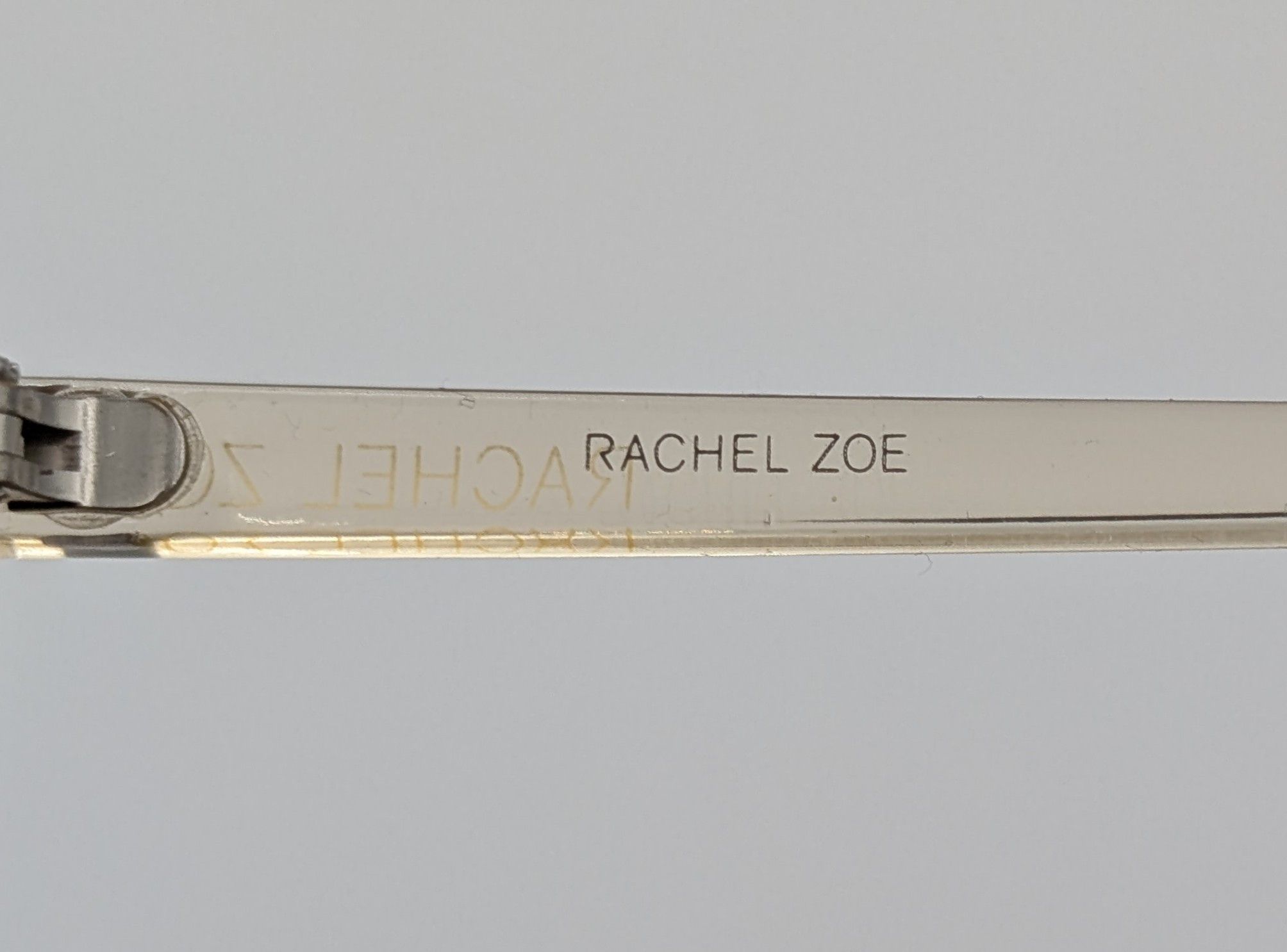 Rachel Zoe NEW Rachel Zoe Nina CRYND Cat Eye Beige Frame w/Case Sunnies Size ONE SIZE - 3 Thumbnail