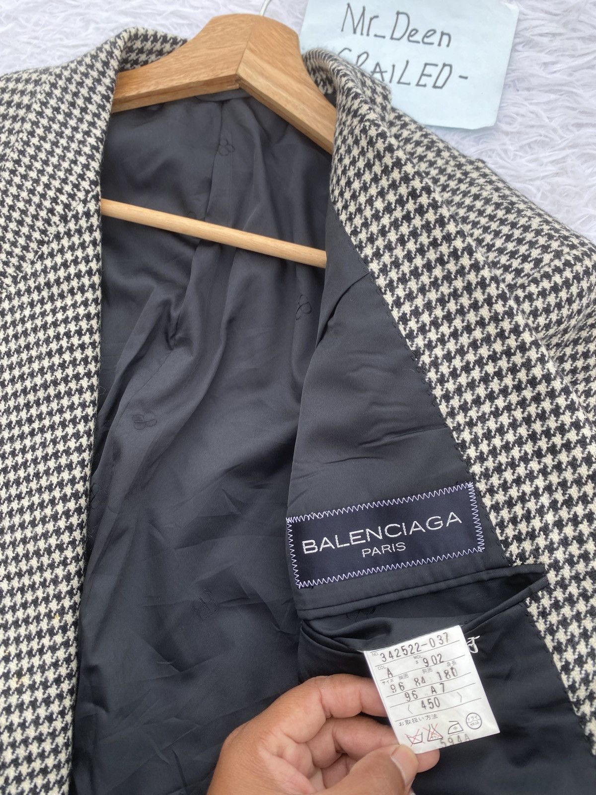 Balenciaga Rare Vintage Balenciaga Blazer Size 34R - 15 Thumbnail