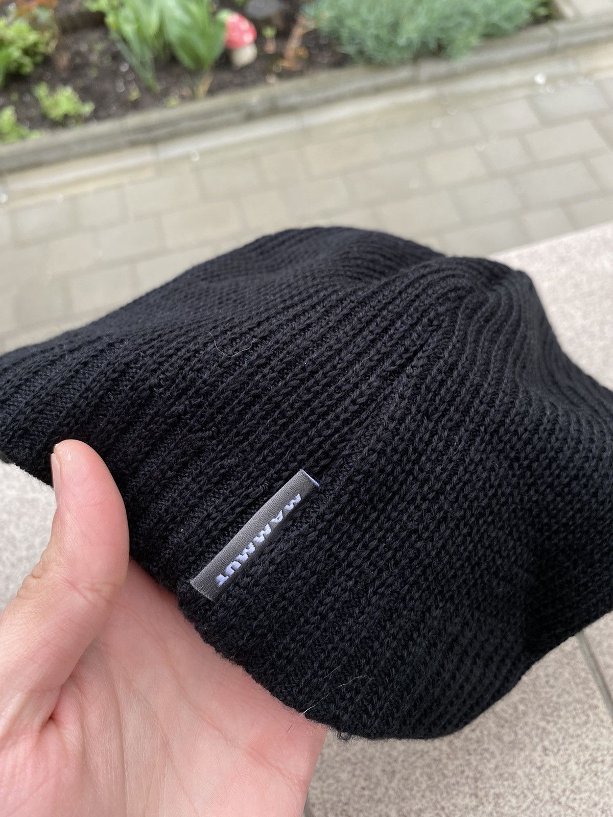 Mammut × Vintage Vintage Mammunt Beanie Hat Logo Size ONE SIZE - 3 Thumbnail