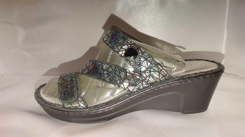 Allegri Alegria Loti Tectonic Wedge Sandal Size 38 Size US 7.5 / IT 37.5 - 2 Thumbnail
