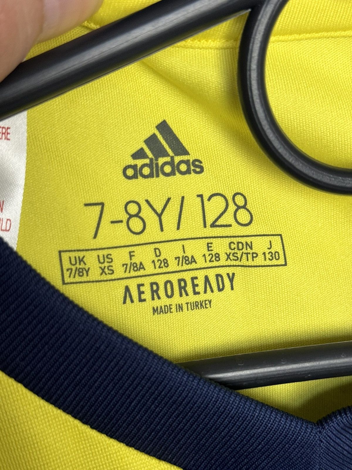 Adidas KIDS New Fenerbahce 20/21 Home Football Jersey T-Shirt Size US XS / EU 42 / 0 - 9 Thumbnail