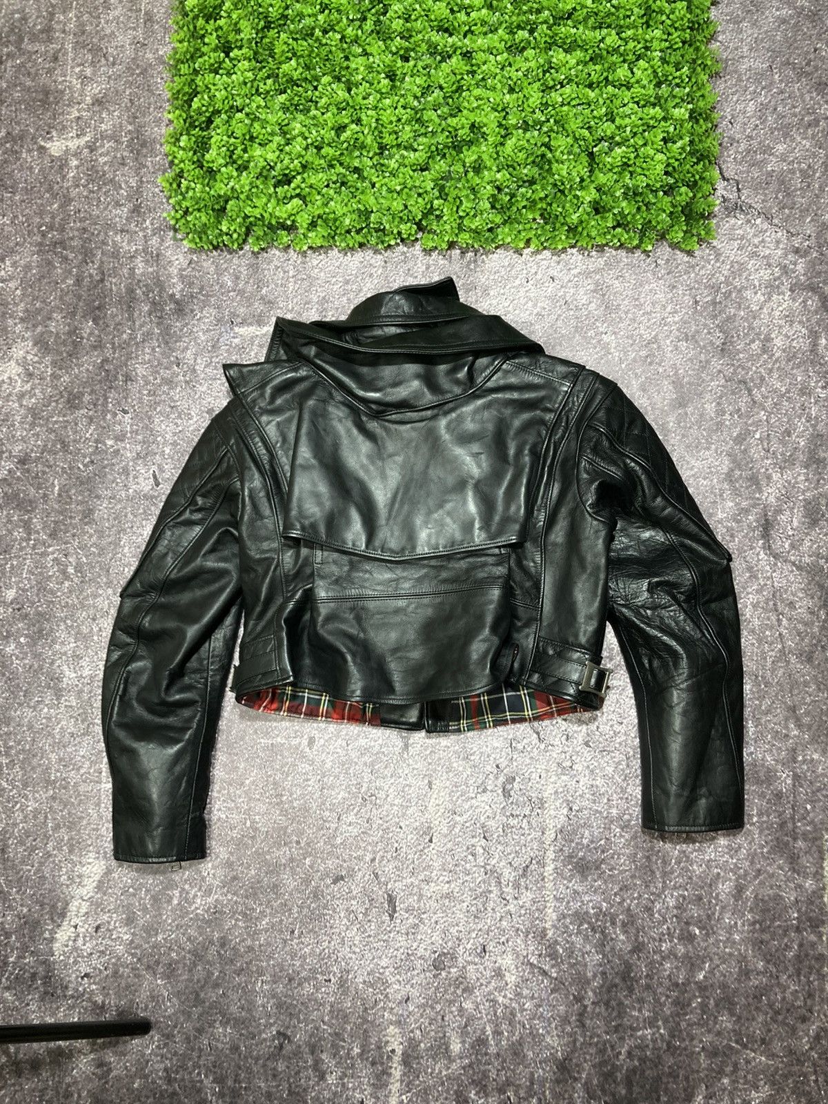 Undercover Undercover Leather Biker Jacket Style Punk Vivienne Westwood Size S / US 4 / IT 40 - 14 Thumbnail
