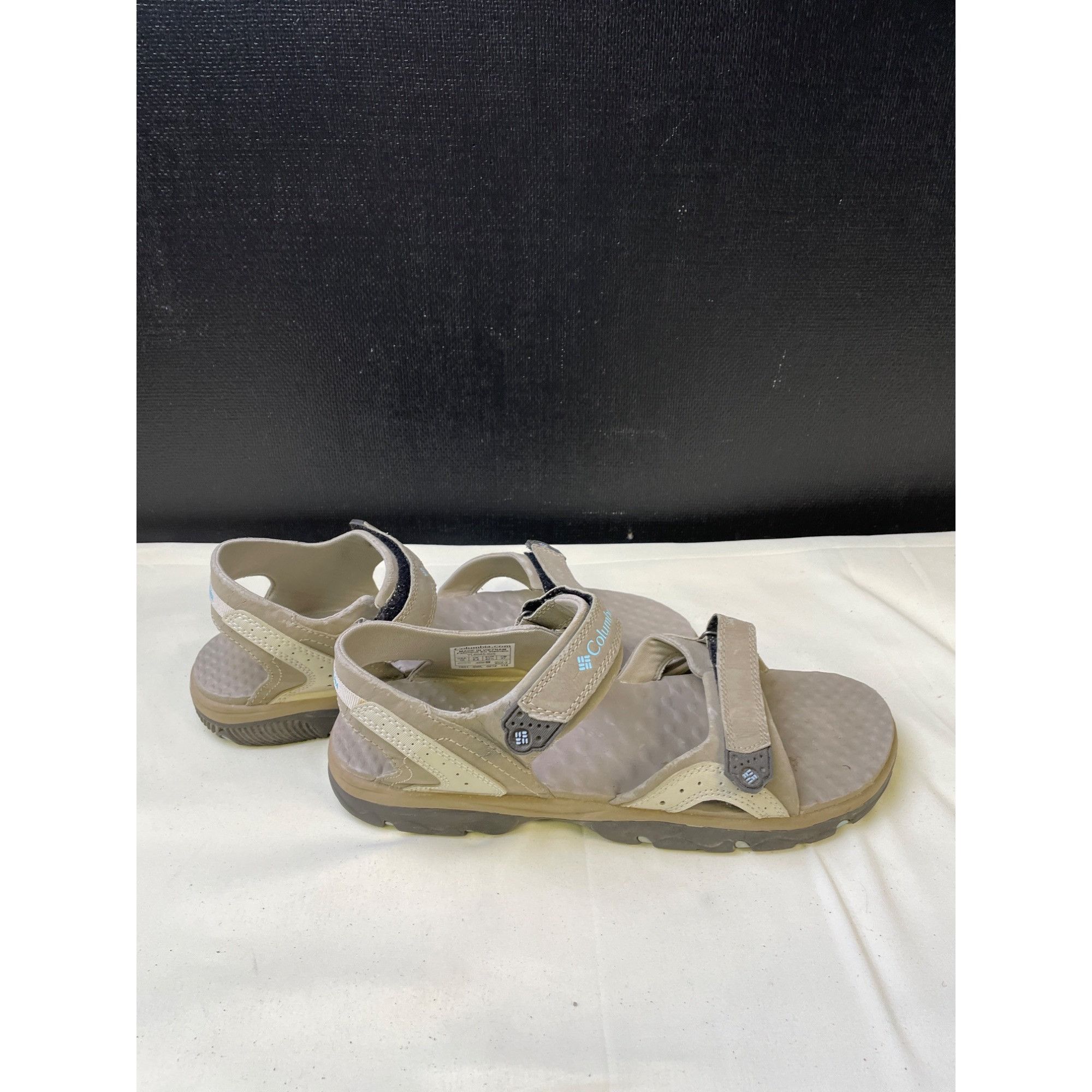 Columbia Colombia Women's Tan Strap Sandals Shoes Size 10 SKU 6042 Size US 10 / IT 40 - 3 Thumbnail