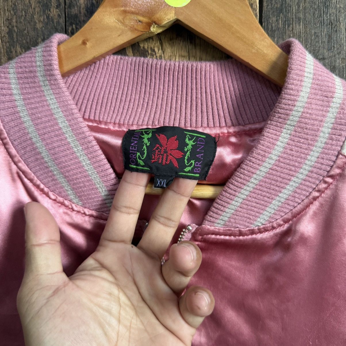 Vintage Vintage Evangelion Nerv 2 Sukajan Jacket Size US XL / EU 56 / 4 - 5 Thumbnail