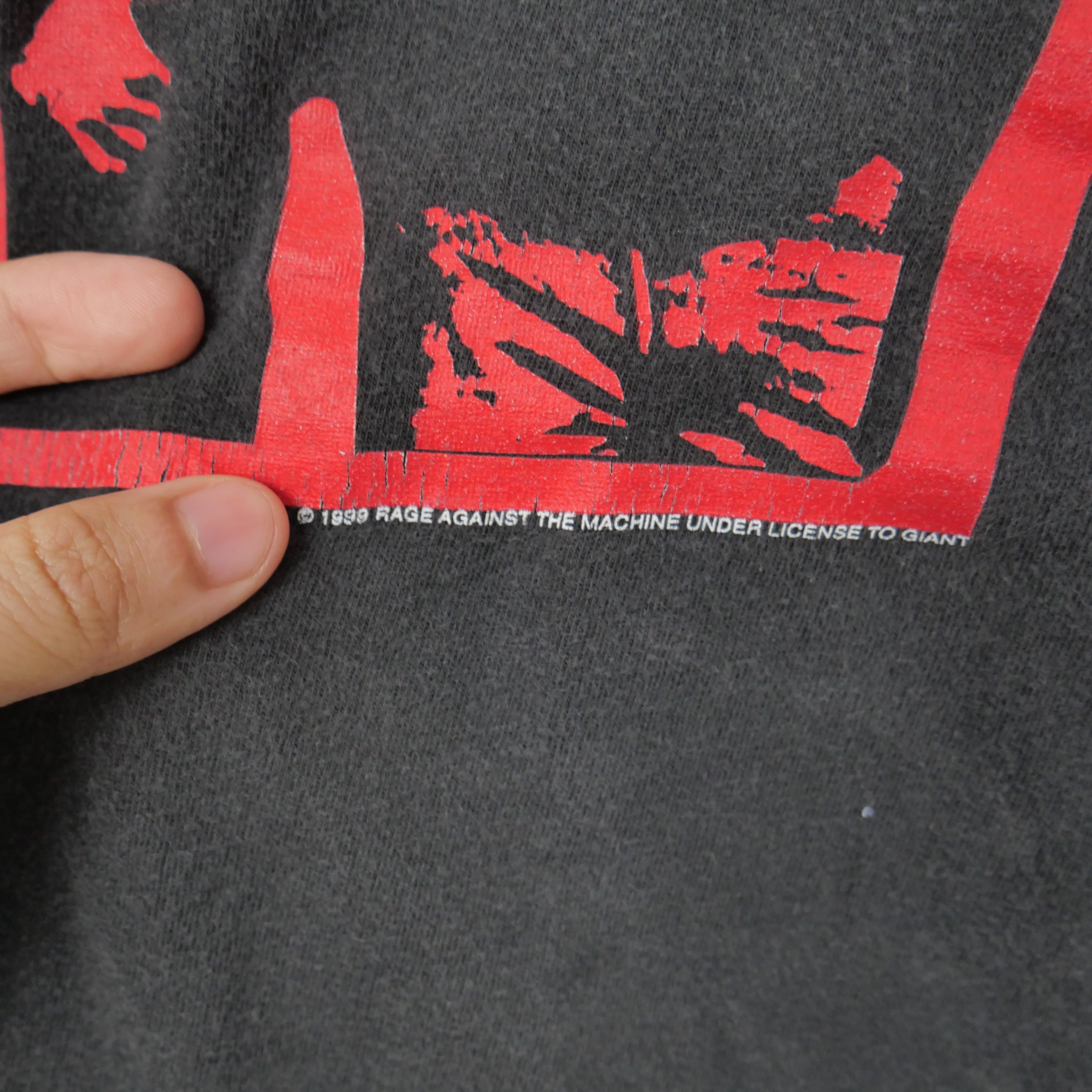 Other Vintage Rage Against the Machine 1999's Shirt Size US XL / EU 56 / 4 - 4 Thumbnail
