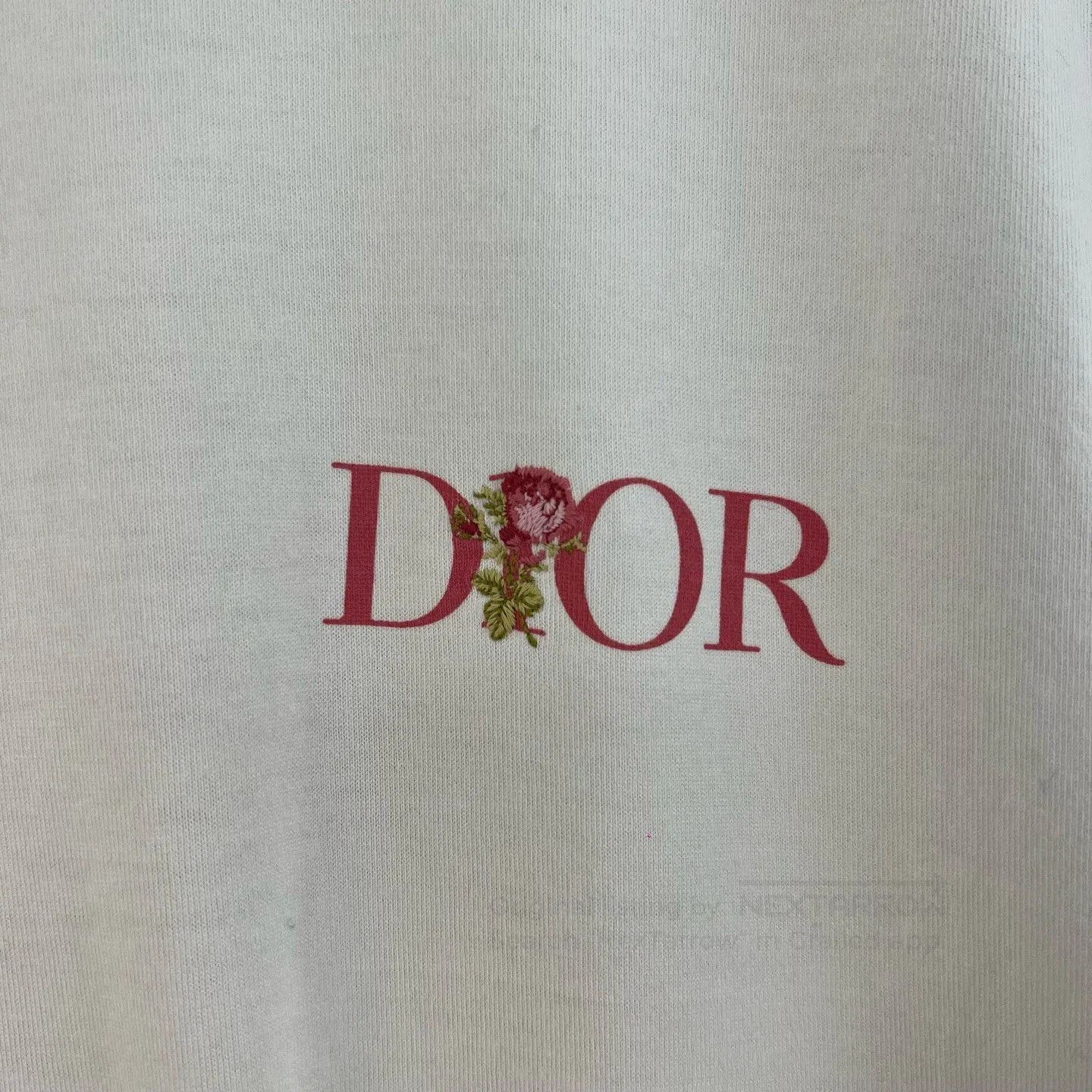 Dior Dior White Rose Embroidered Short Sleeve. Size XXL / US 16-18 / IT 52-54 - 6 Thumbnail