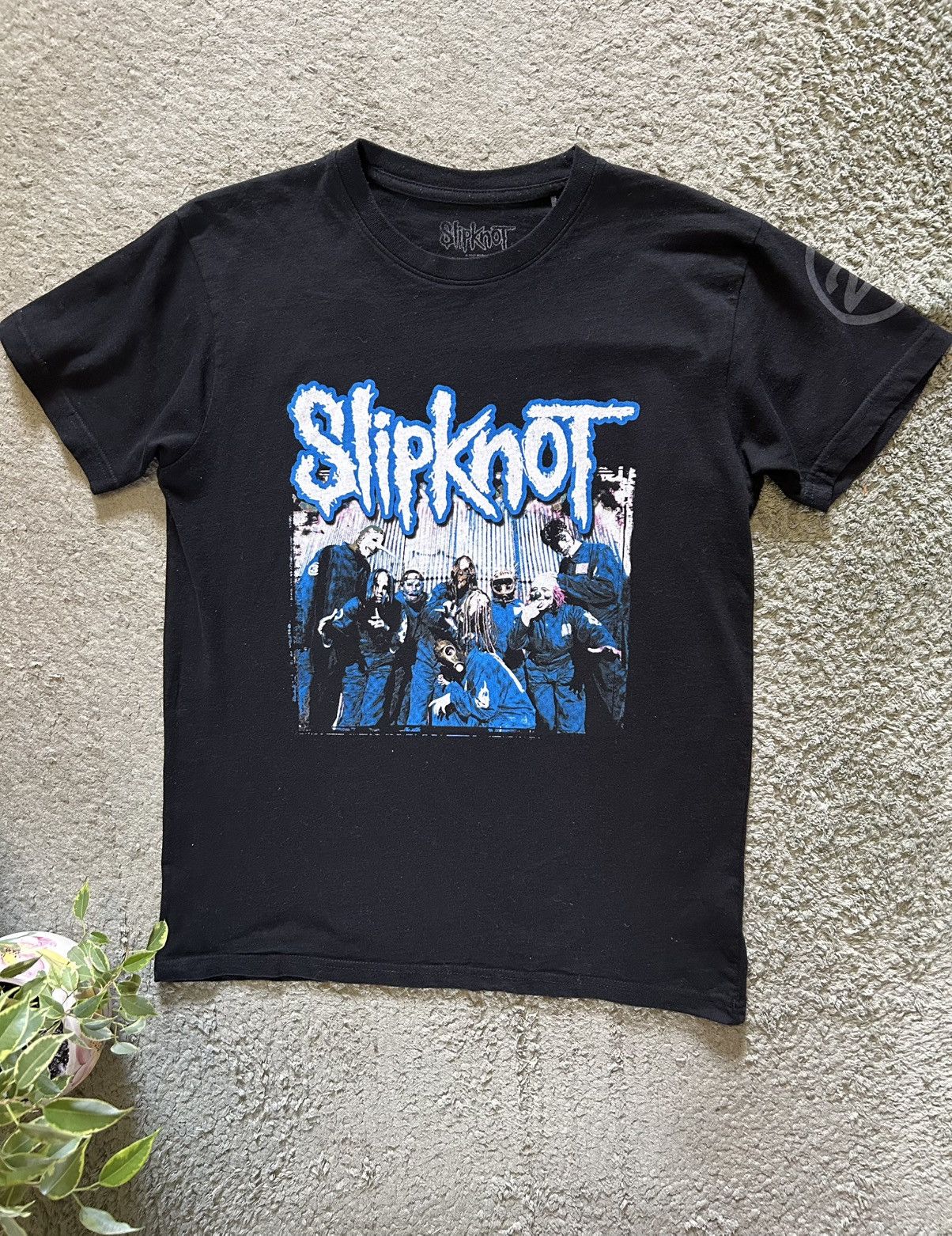Band Tees × Slipknot × Vintage Slipknot „Tattered & Torn” 2023 Nu Heavy Metal Band T-Shirt Size US M / EU 48-50 / 2 - 1 Thumbnail