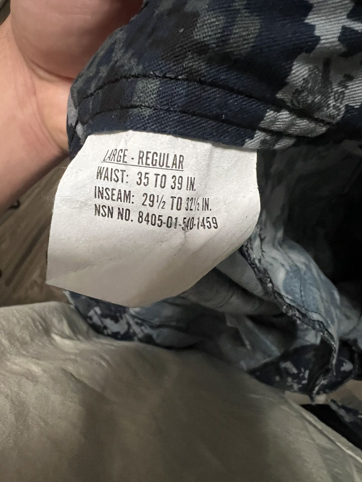 Other Blue Digi Camo Pants Size US 36 / EU 52 - 2 Thumbnail