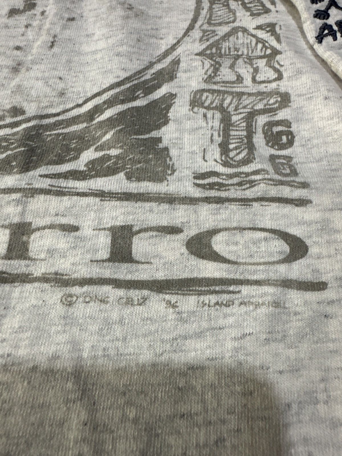 Vintage Vintage Cave Art Authentic Chamorro Faded Tee Size US M / EU 48-50 / 2 - 7 Thumbnail