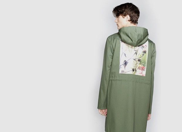 Raf Simons × Sterling Ruby GRAIL 2014 Sterling Ruby Dead Head Floral Parka Size US S / EU 44-46 / 1 - 3 Thumbnail