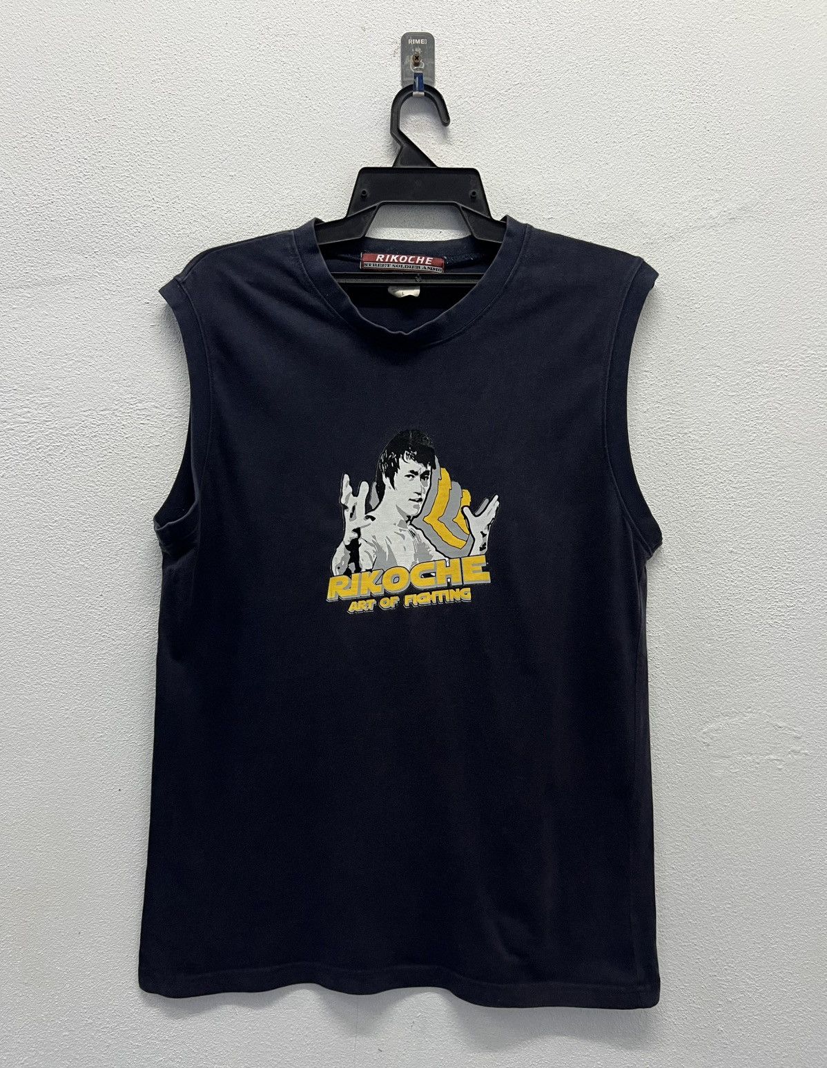 Vintage VINTAGE BRUCE LEE RIKOCHE ART OF FIGHTING SLEEVELESS SHIRT Size US L / EU 52-54 / 3 - 1 Thumbnail