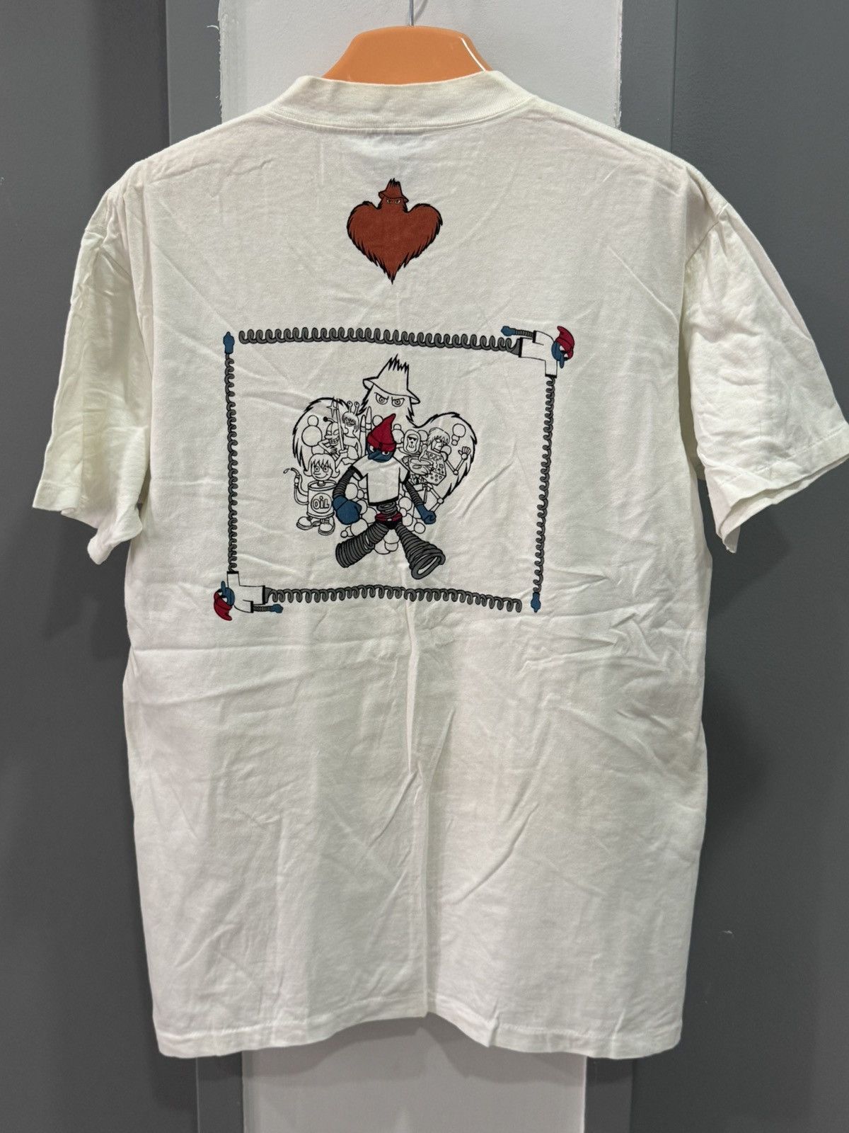 Vintage vintage UNICORN SPRINGMAN pocket single stitch tee Size US L / EU 52-54 / 3 - 1 Thumbnail