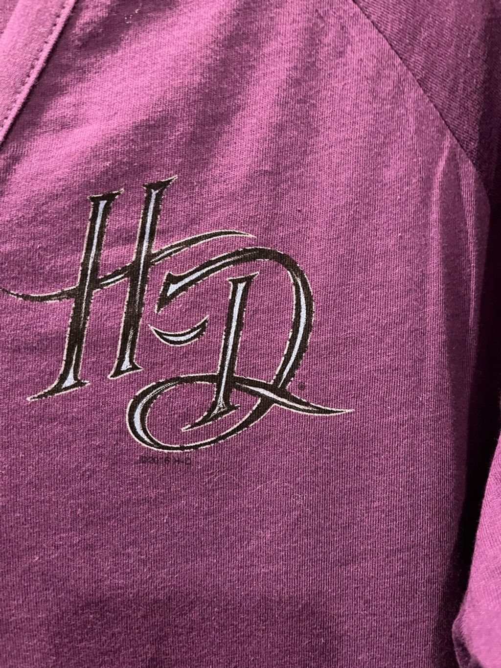 Harley Davidson Harley Davidson NWT Instill Life Henley Purple Shirt Sz 2XL Size XXL / US 16-18 / IT 52-54 - 8 Thumbnail