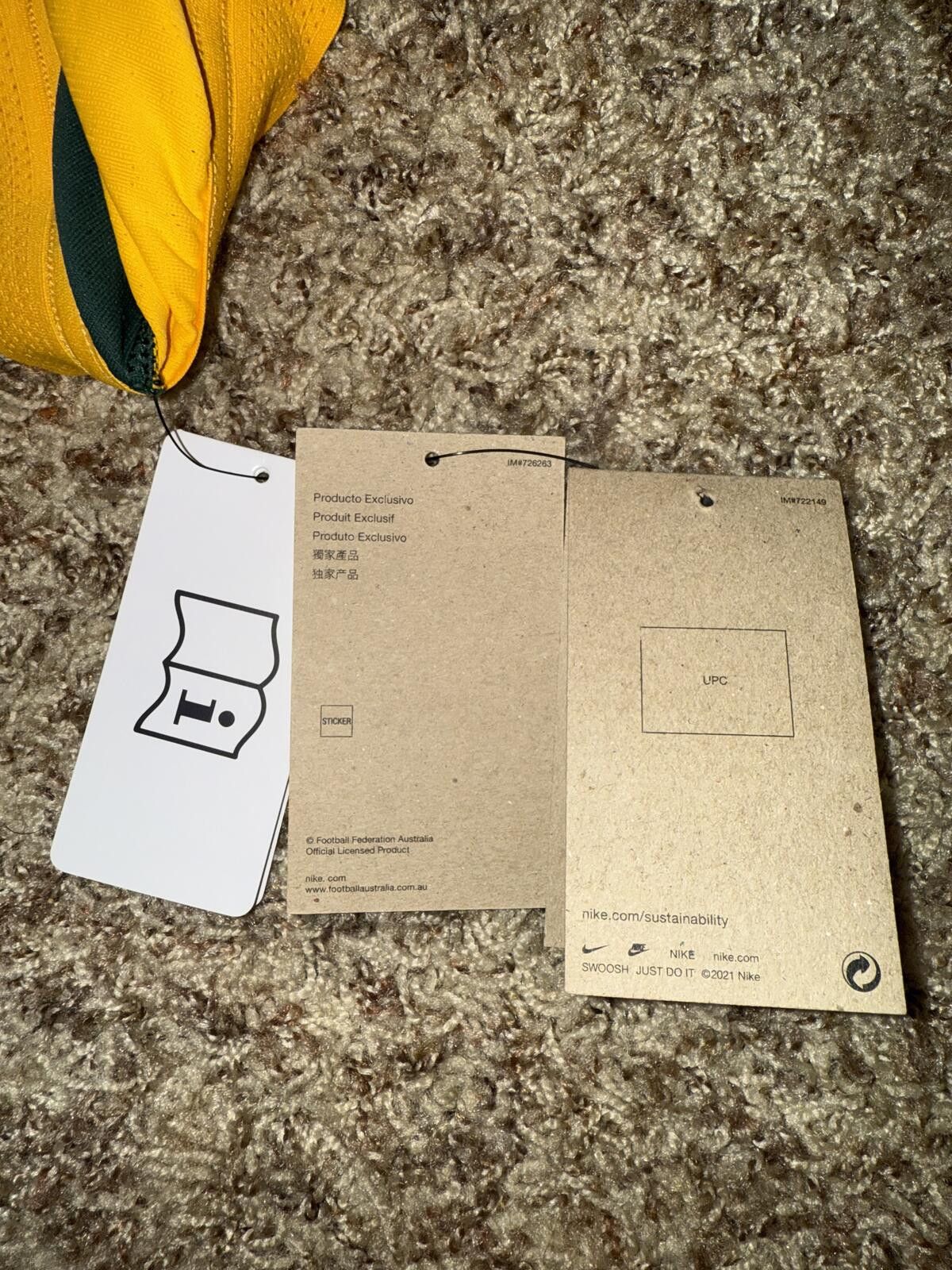Nike Nike Men’s Dri-Fit ADV Australia 2023 Home Shorts Sample Size US 28 / EU 44 - 10 Thumbnail