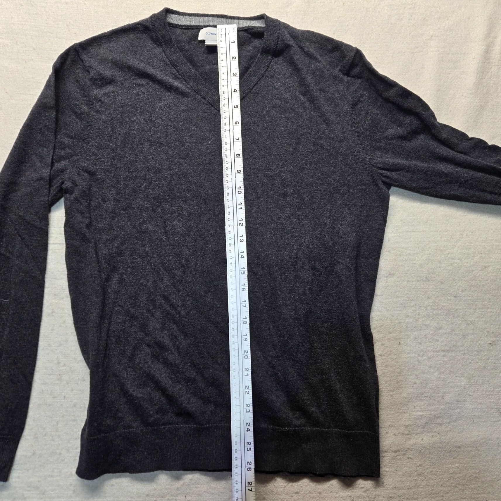 Old Navy VINTAGE Old Navy Gray Crew Neck Cotton Blend Pullover Sweater Adult Large 90s Mens Size US L / EU 52-54 / 3 - 7 Thumbnail