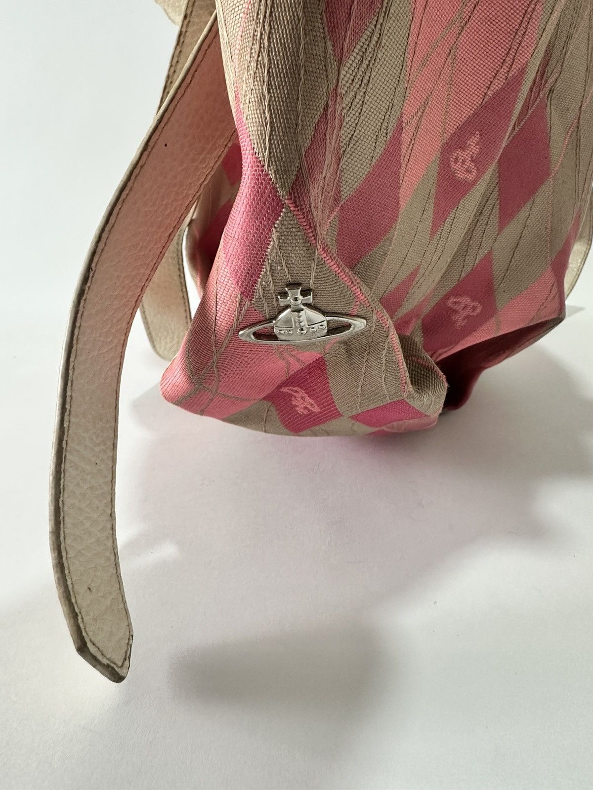 Vivienne Westwood VIVIENNE WESTWOOD Checkered Foldable Tote Bag Size ONE SIZE - 5 Thumbnail