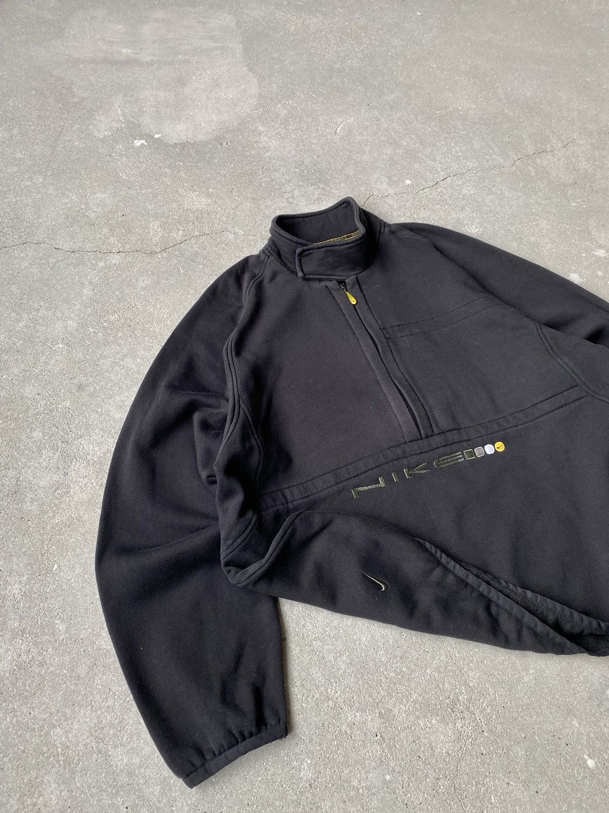 Nike Vintage Nike Zip High Neck Sweatshirt Size US L / EU 52-54 / 3 - 5 Thumbnail