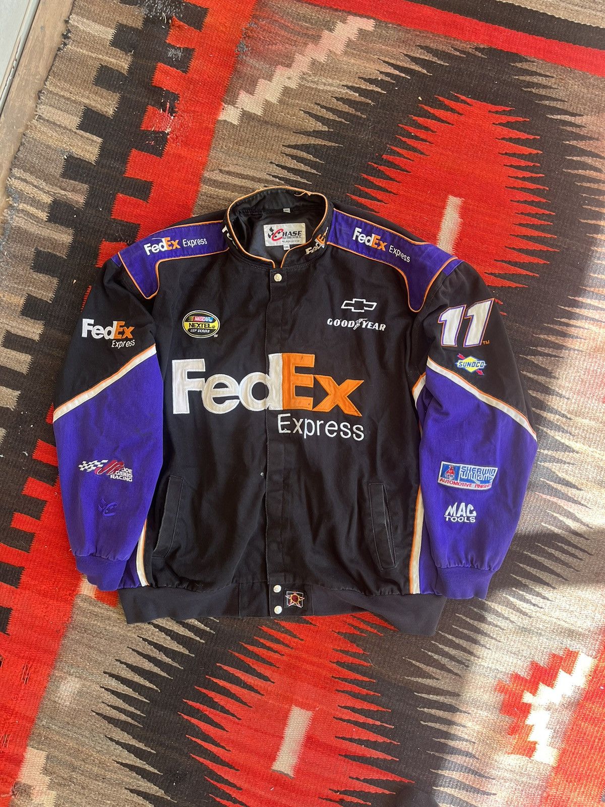 Jeff Hamilton × NASCAR × Vintage Vintage FedEx Nascar racing jacket ...