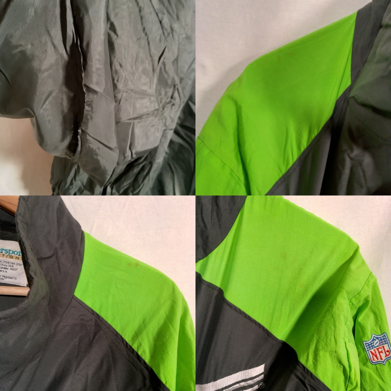 NASCAR VINTAGE Motorsport Traditions NASCAR Jacket XL Men Black Short Zip Joe Gibbs Racing Interstate Batteries 1/4 Zip Logo Embroidered Size US XL / EU 56 / 4 - 11 Thumbnail