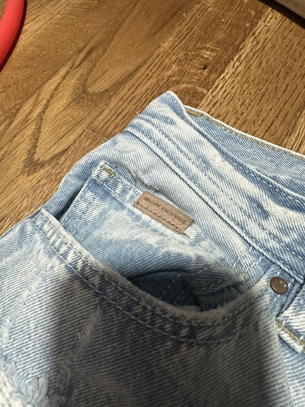 Armani Exchange Armani exchange ripped denim jeans Size US 30 / EU 46 - 3 Thumbnail