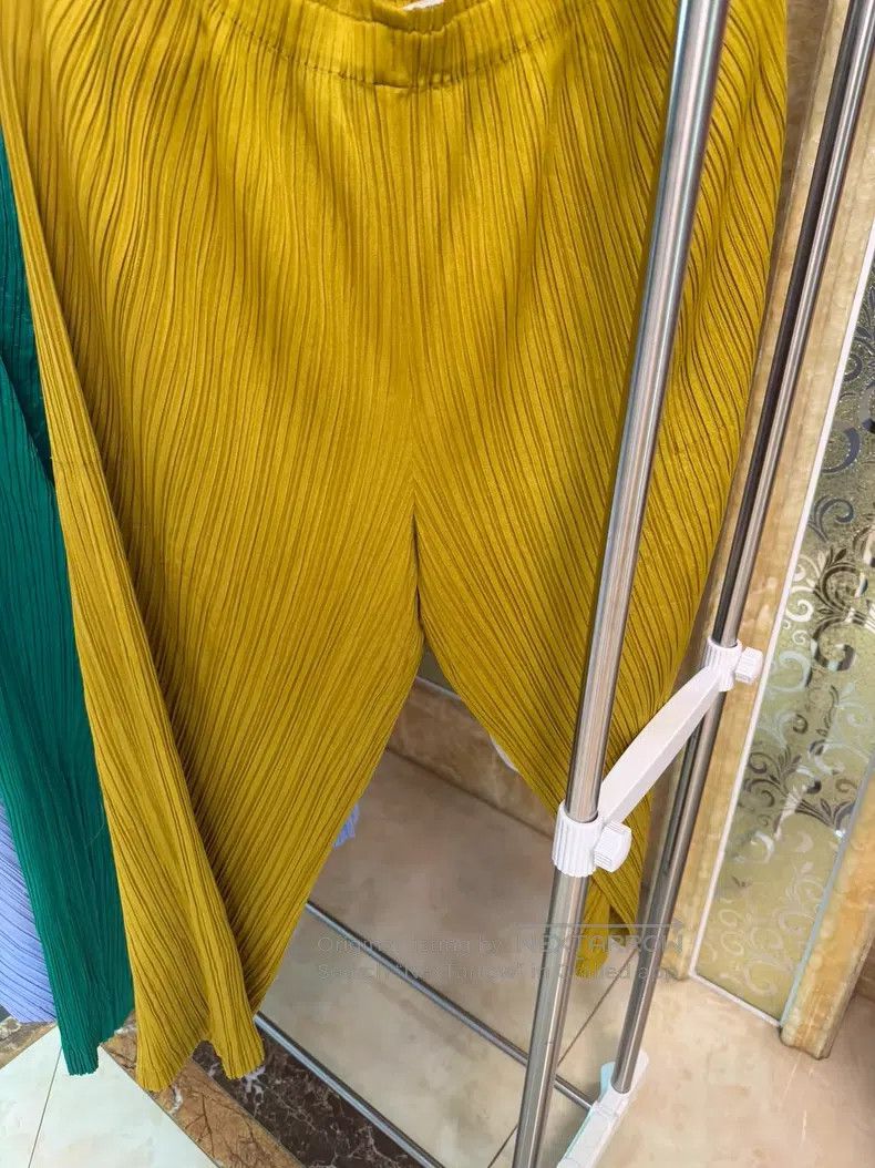 Issey Miyake Issey Miyake size:3 Ramie Straight Pants Size 22" - 1 Thumbnail