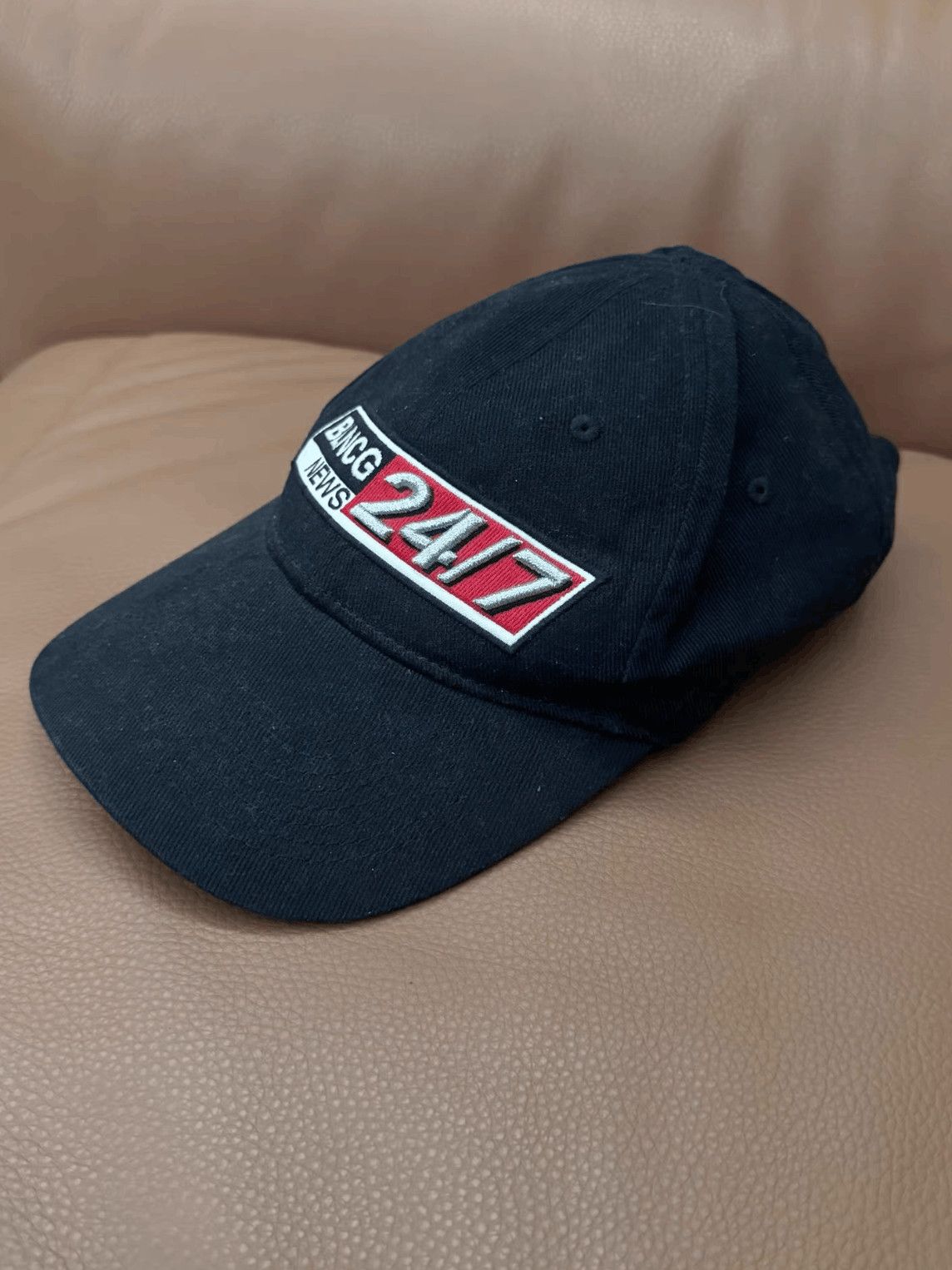 Balenciaga Balenciaga Sz L Balenciaga 2417 Logo Hat-2506 Size ONE SIZE - 2 Thumbnail