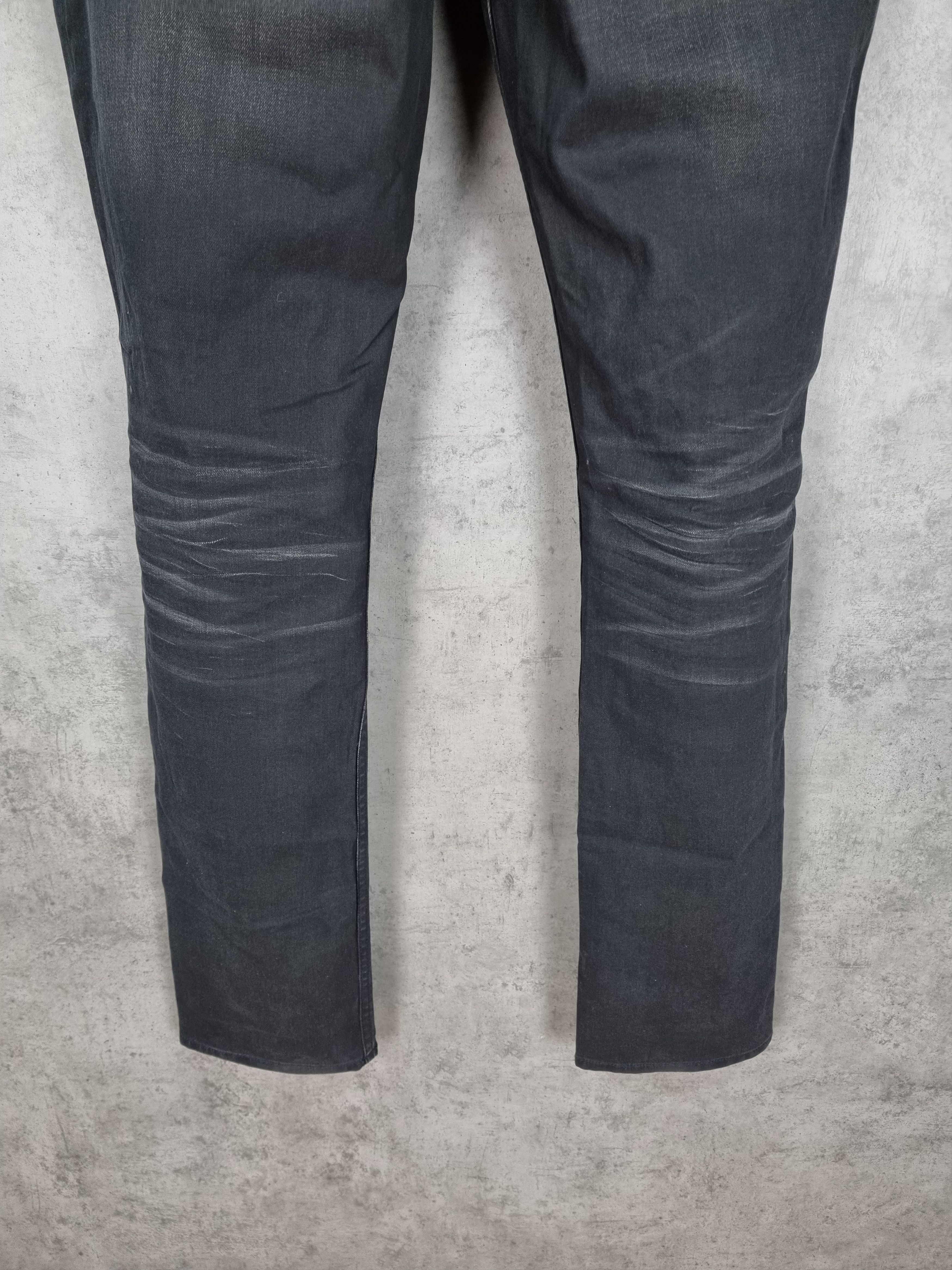 Hugo Boss Waxed Boss Orange 63 Denim Slim Fit Jeans Size US 36 / EU 52 - 7 Thumbnail