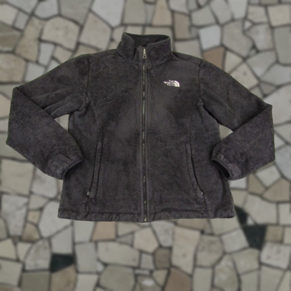 The North Face The North Face Jacket Womens Medium Black Sherpa Fleece Full Zip Zipper Pockets Regular Lined Polyester Outdoor Casual Travel Size M / US 6-8 / IT 42-44 - 1 Thumbnail