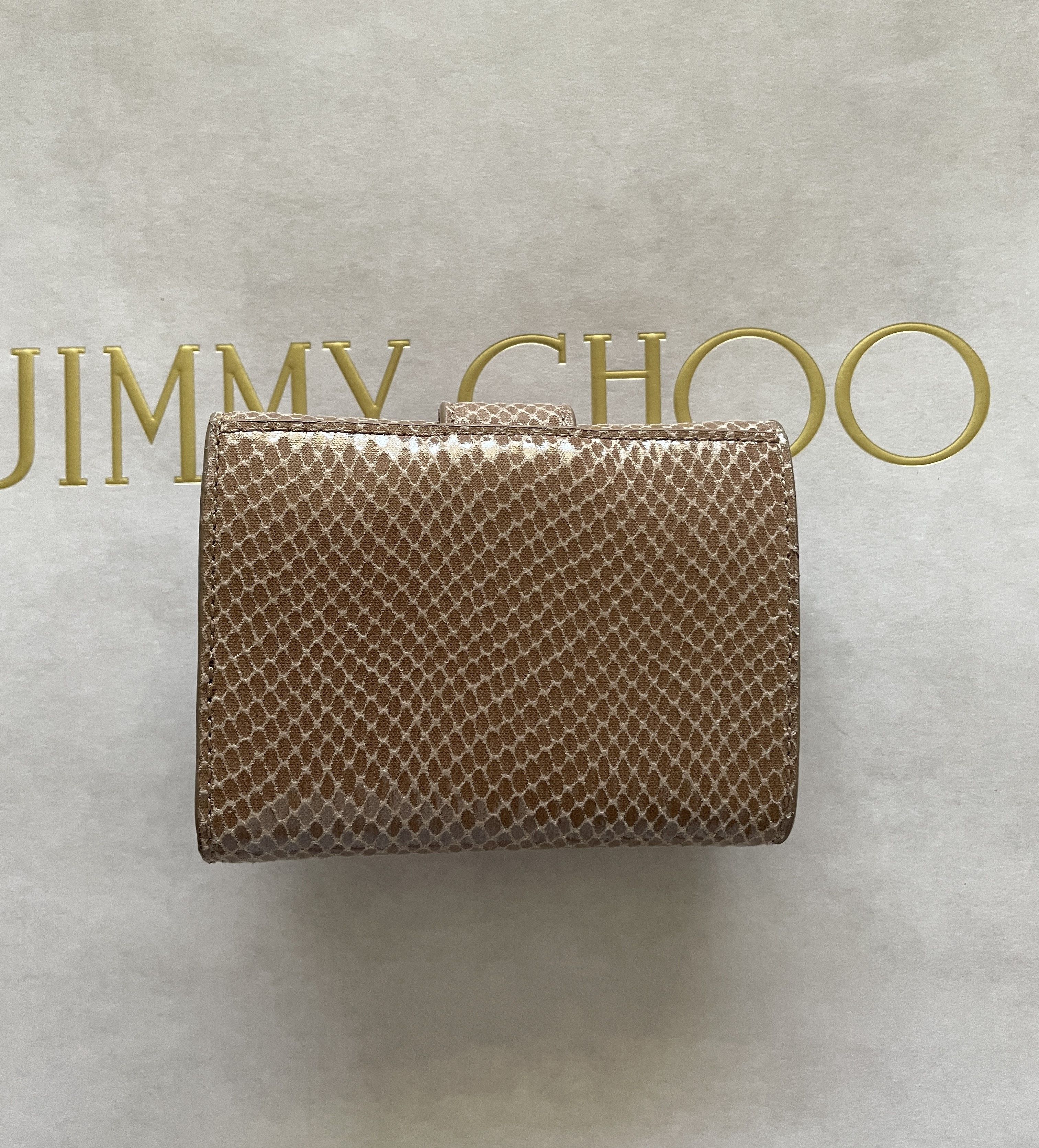 Jimmy Choo Jimmy Choo Cheri Cosmos Jewel Card Holder Trifold Wallet Size ONE SIZE - 2 Thumbnail