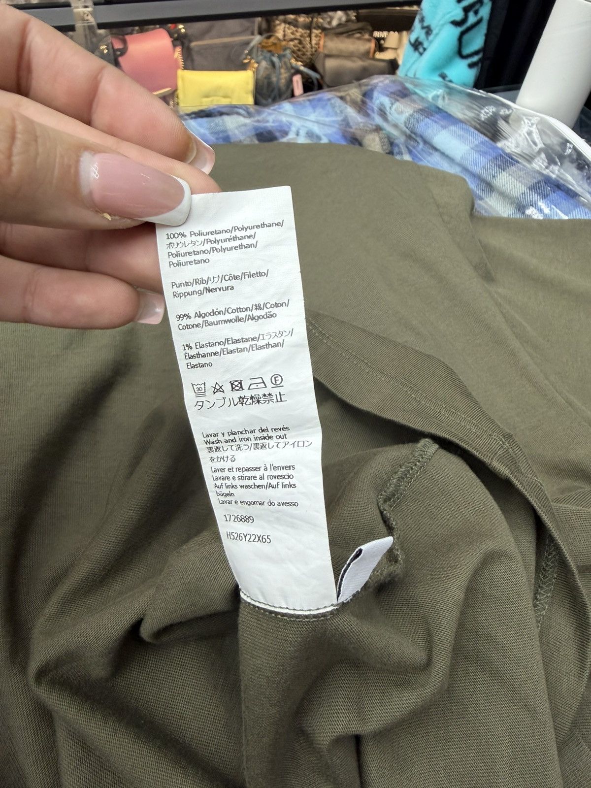 Loewe Loewe Olive Green Tee Size US XL / EU 56 / 4 - 8 Thumbnail